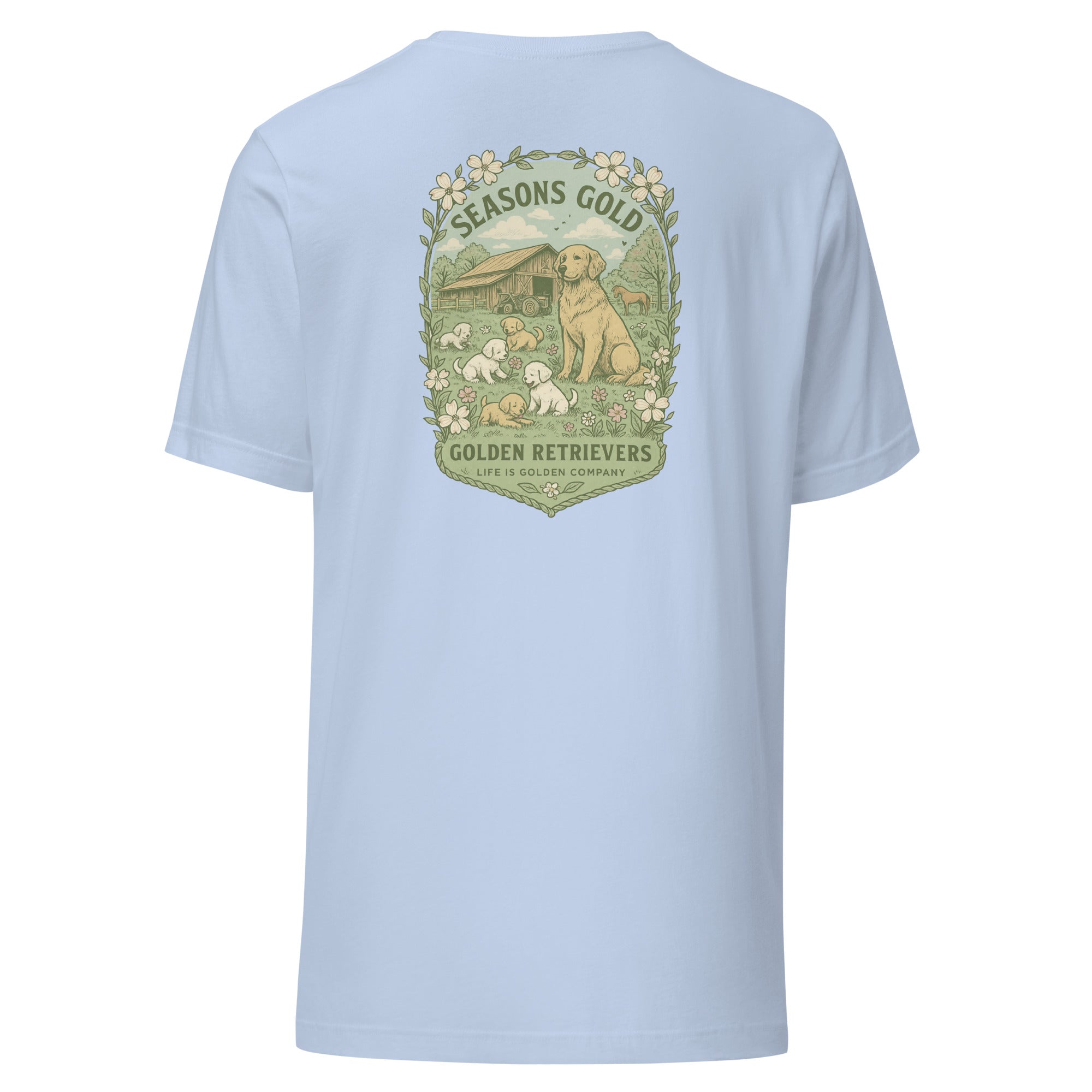 Seasons Gold Spring Unisex t-shirt