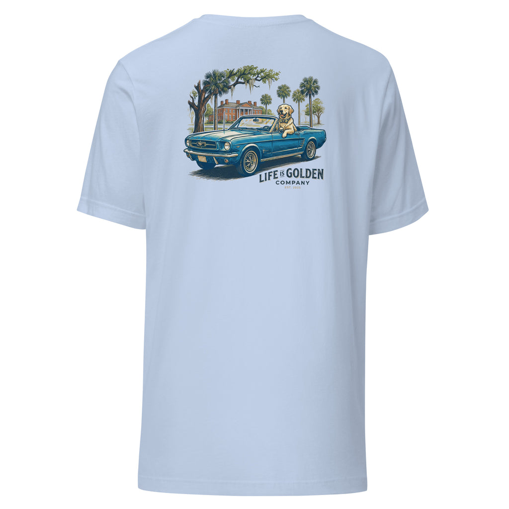 Electric Blue Cruise Unisex Tee