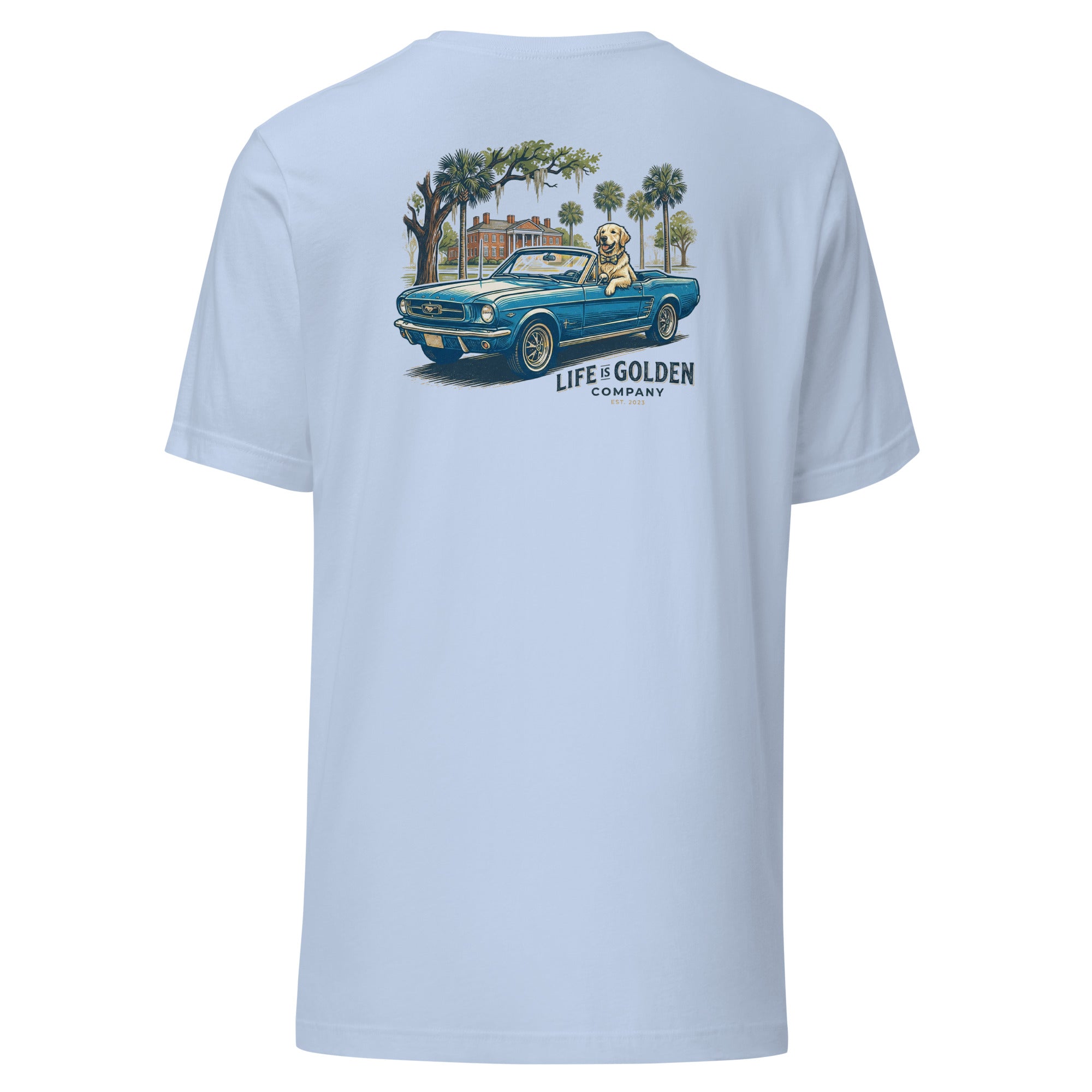 Electric Blue Cruise Unisex Tee