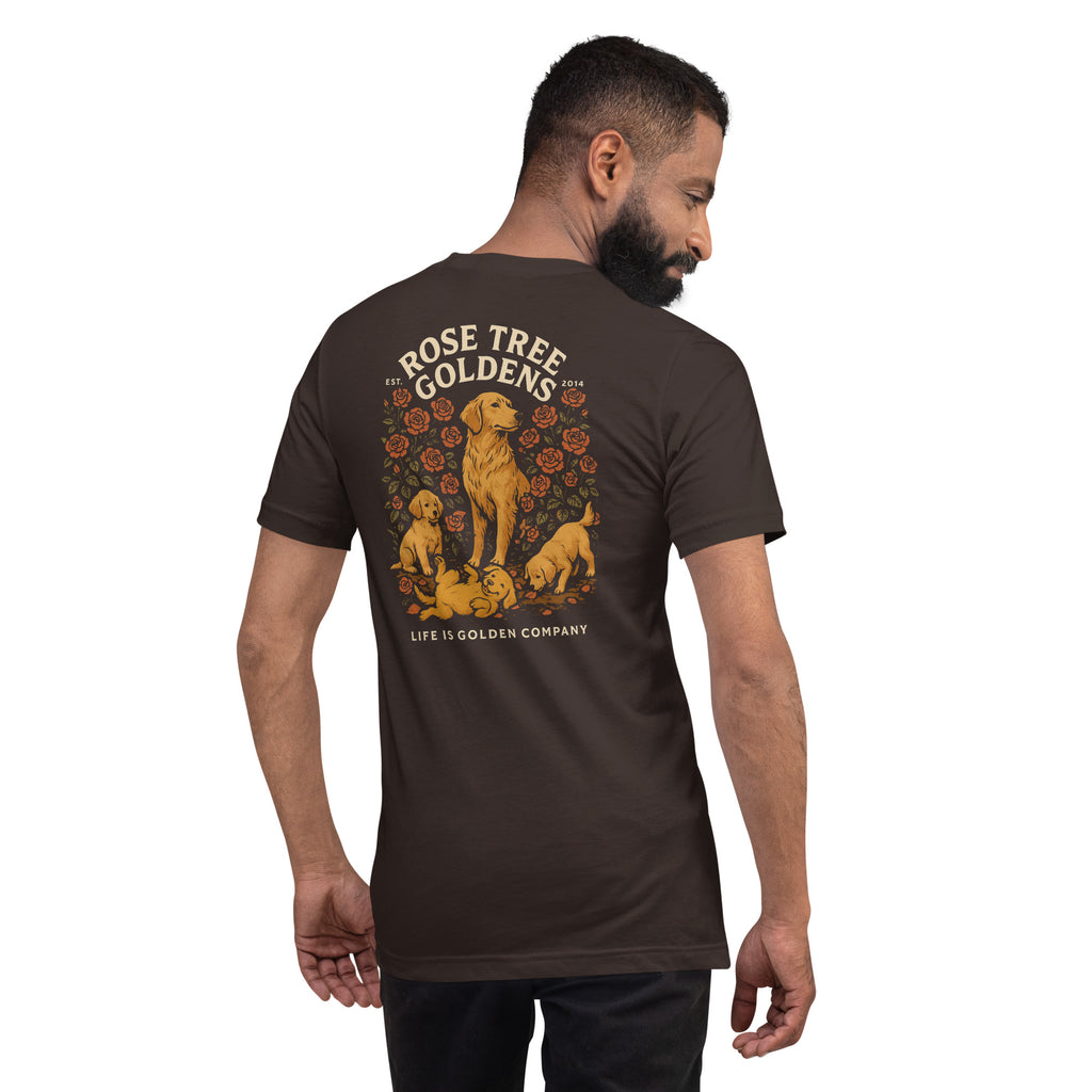 Rose Tree Goldens Custom Tee