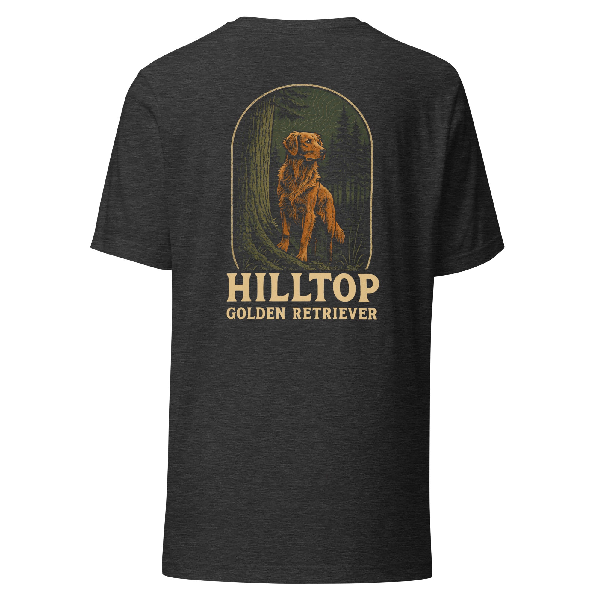Hilltop Golden Retriever Unisex t-shirt