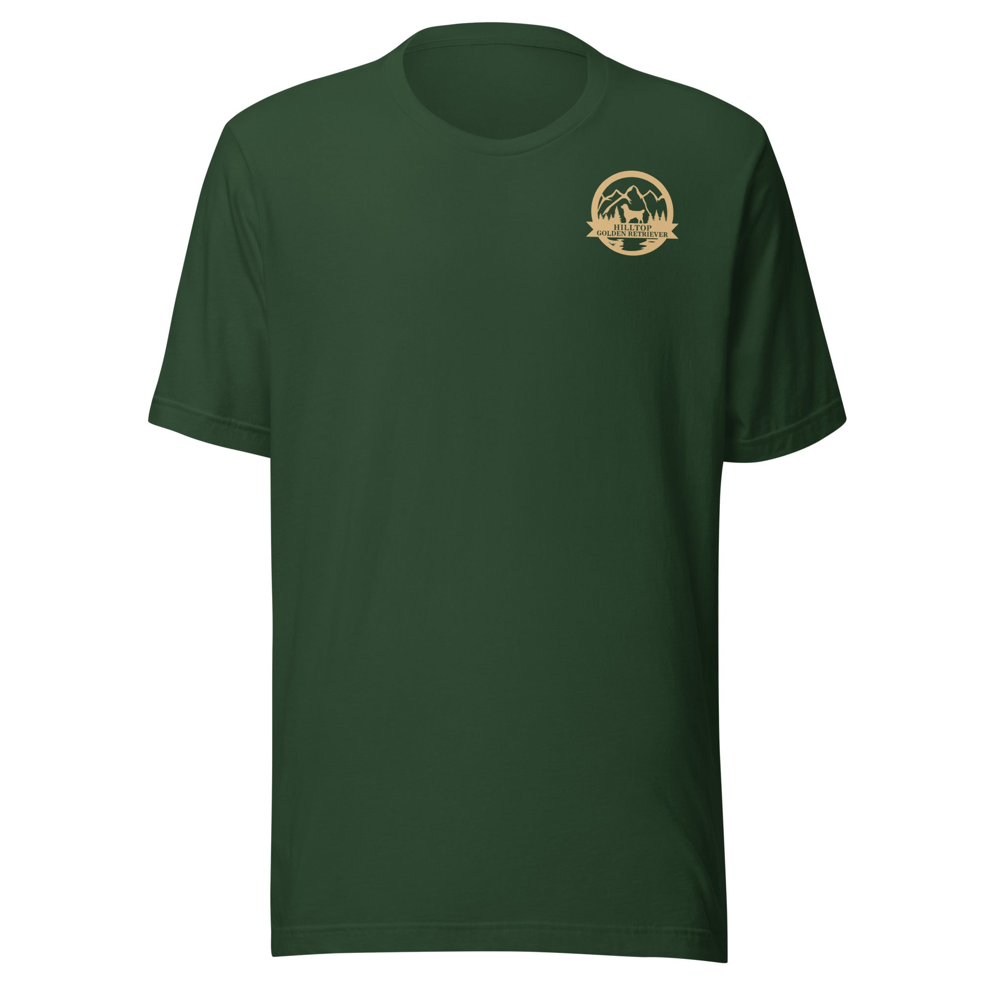 Hilltop Golden Retriever Unisex t-shirt