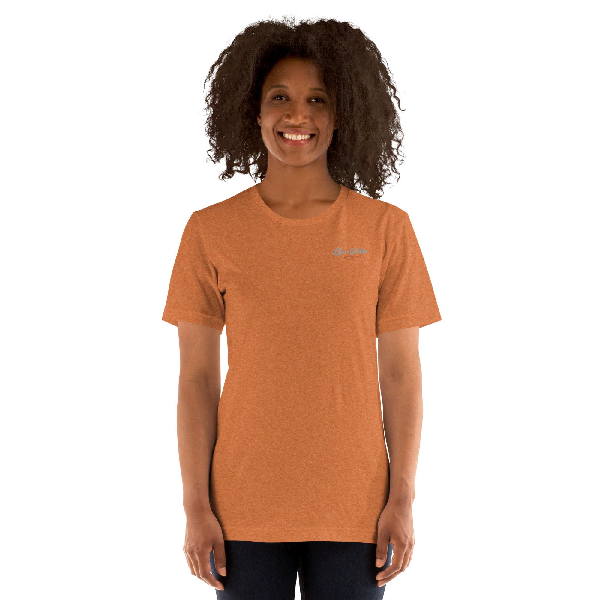 Summer Spritz Society Red &amp; Gold Unisex Tee