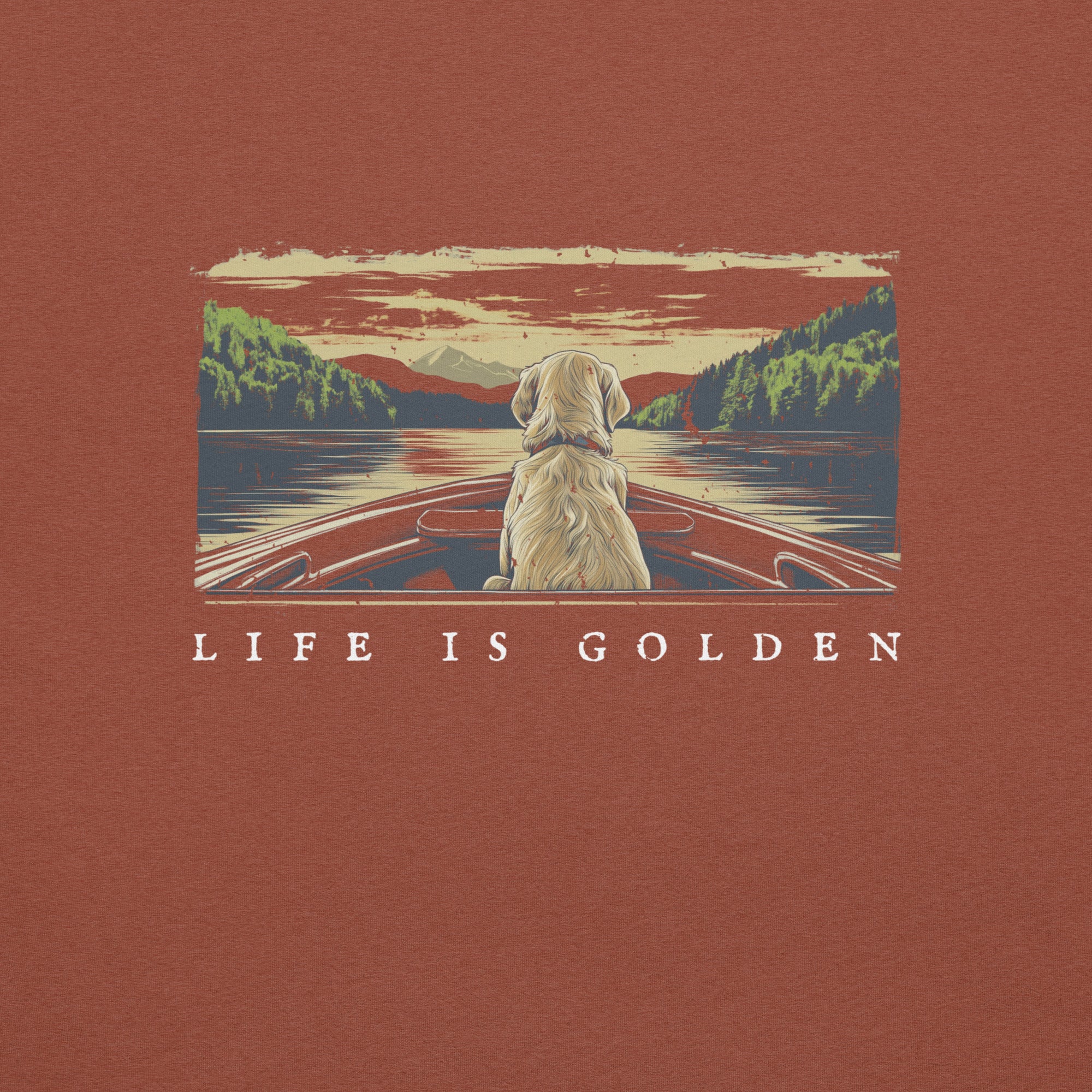 Up A Creek Retriever Tee