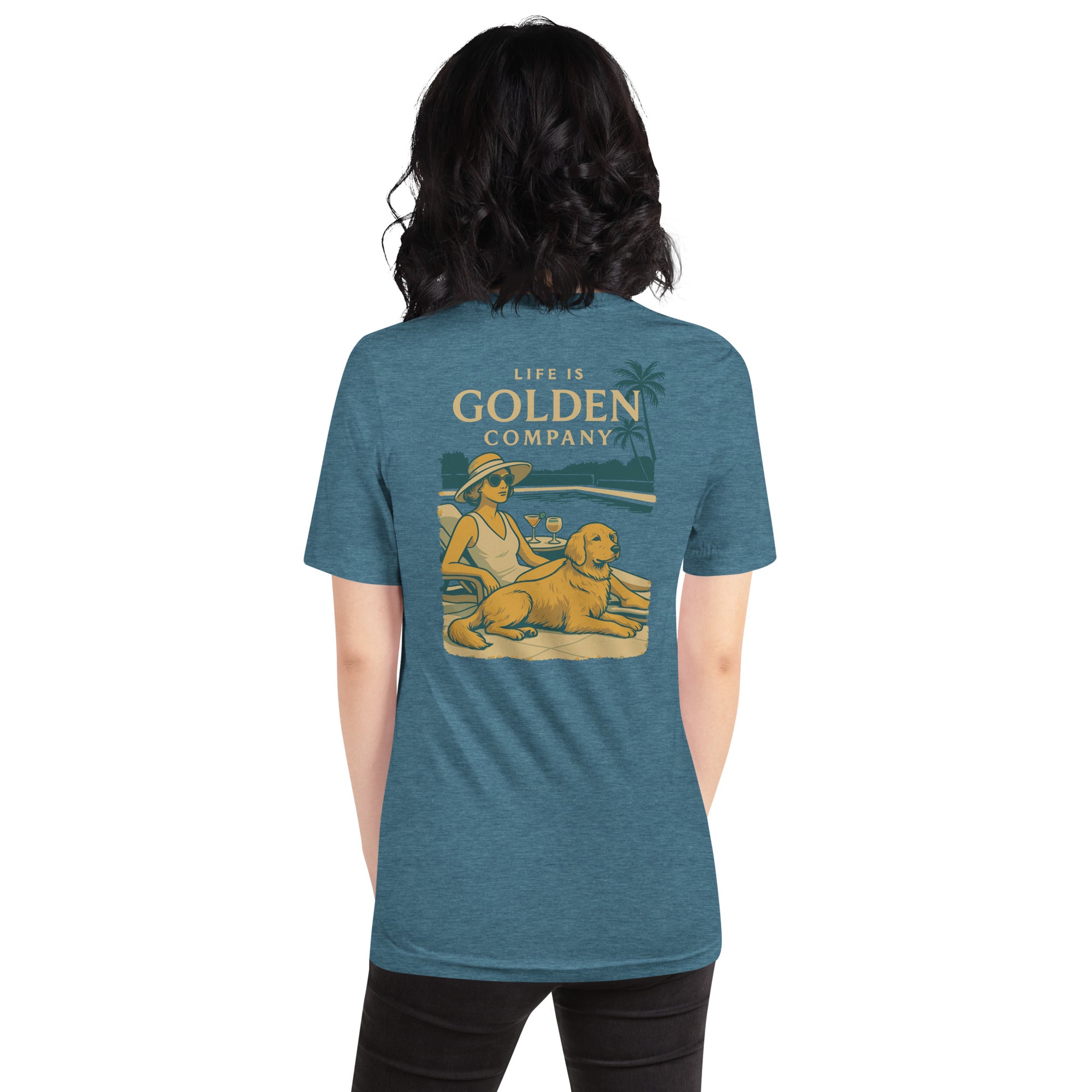 Easy Like Golden Sunday Tee