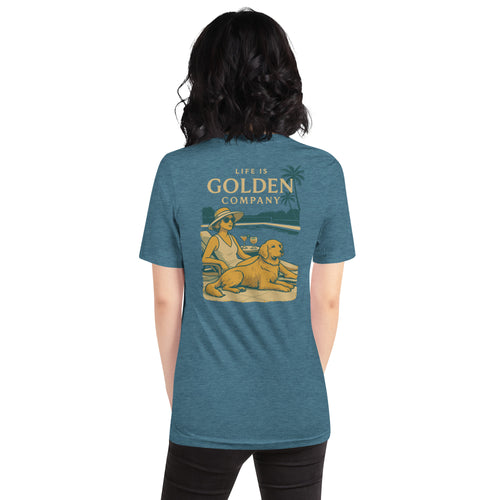 Easy Like Golden Sunday Tee