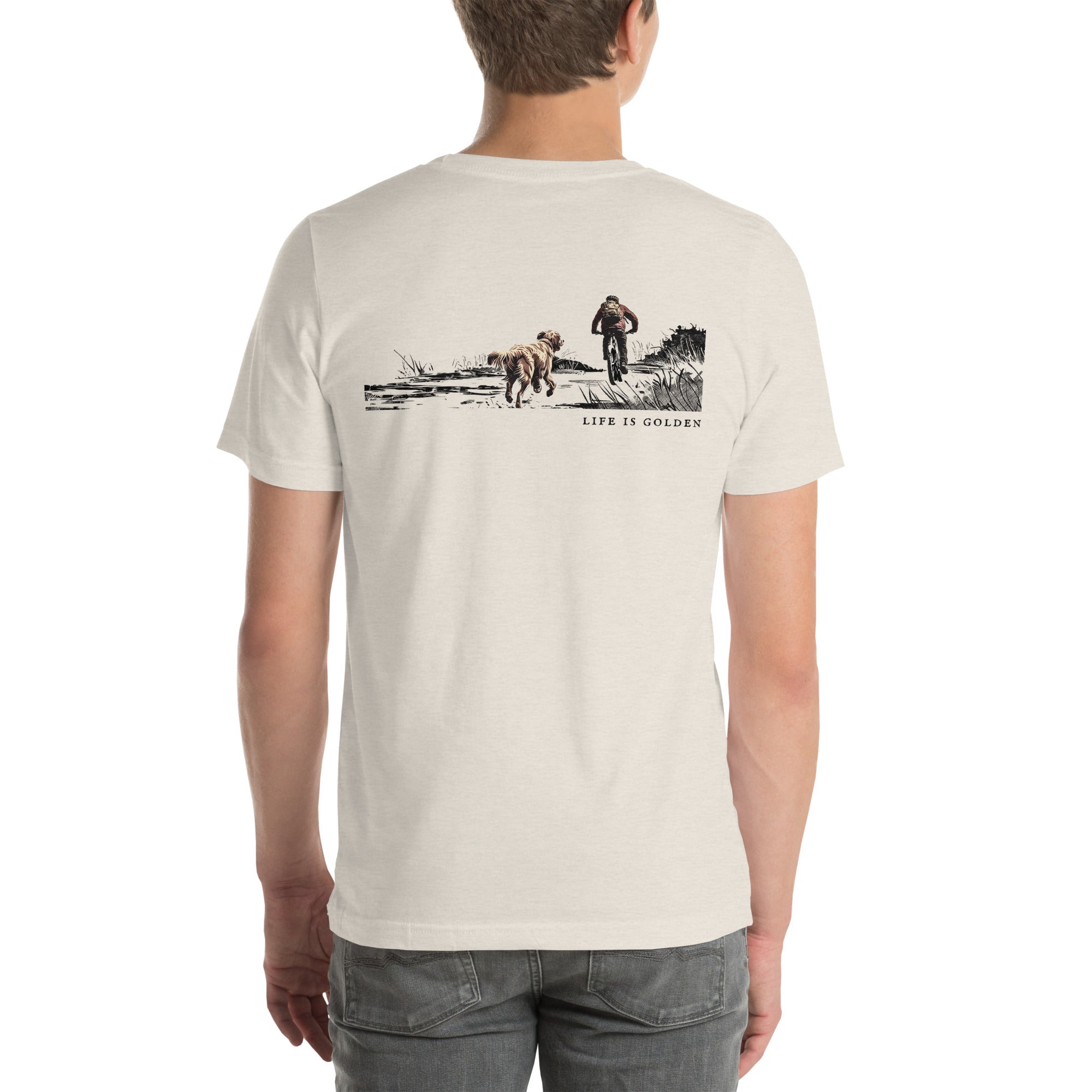 Golden Trail Dog Tee