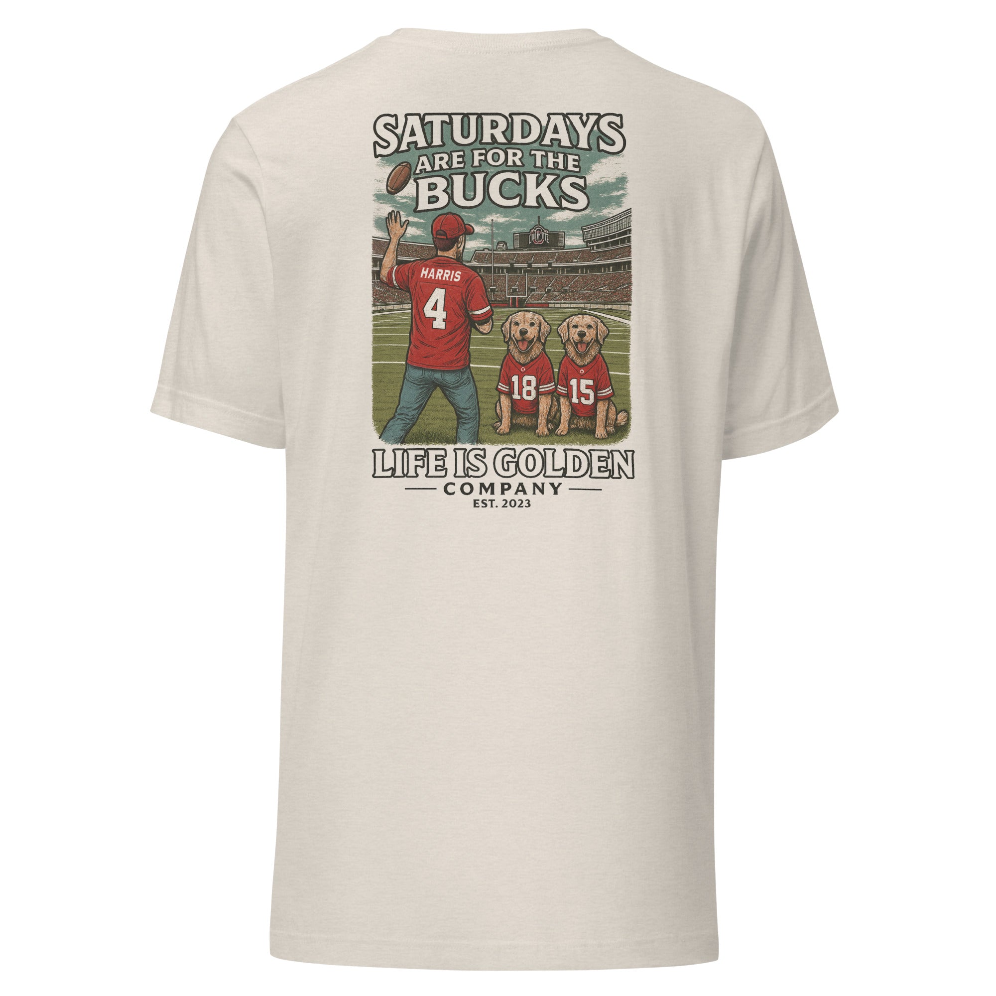 Golden’s in Ohio State Stadium Tee