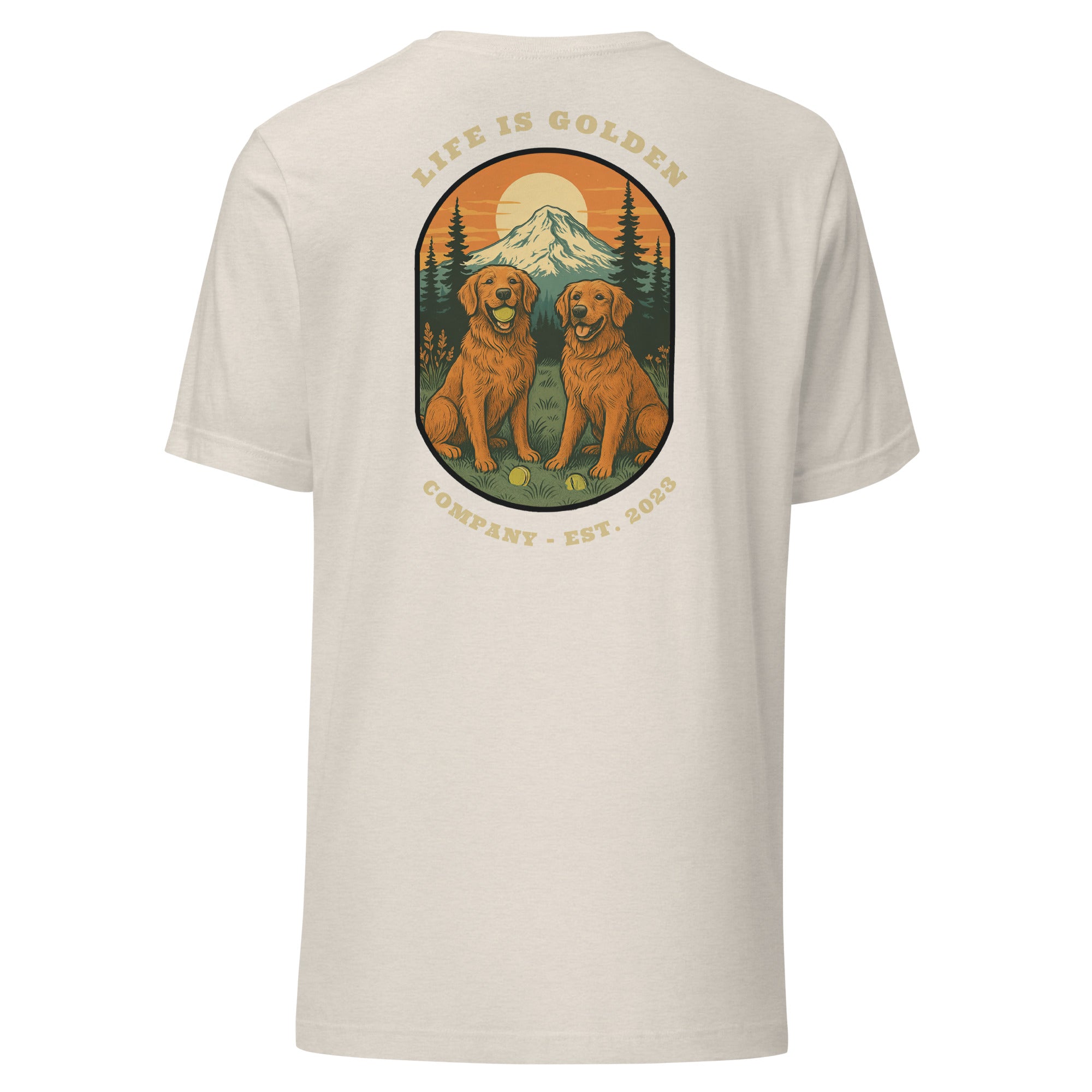 Rainier Retrievers Unisex t-shirt