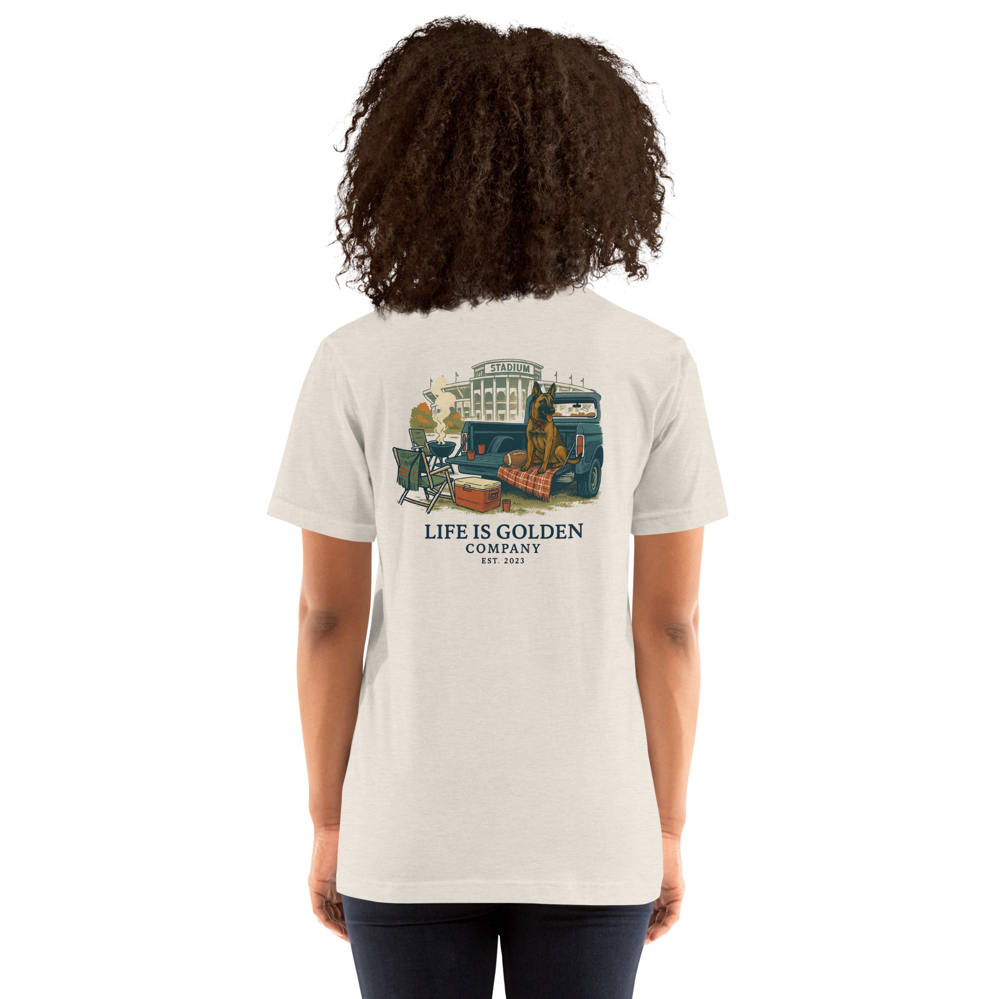 Game Day Tee – Belgian Malinois Edition