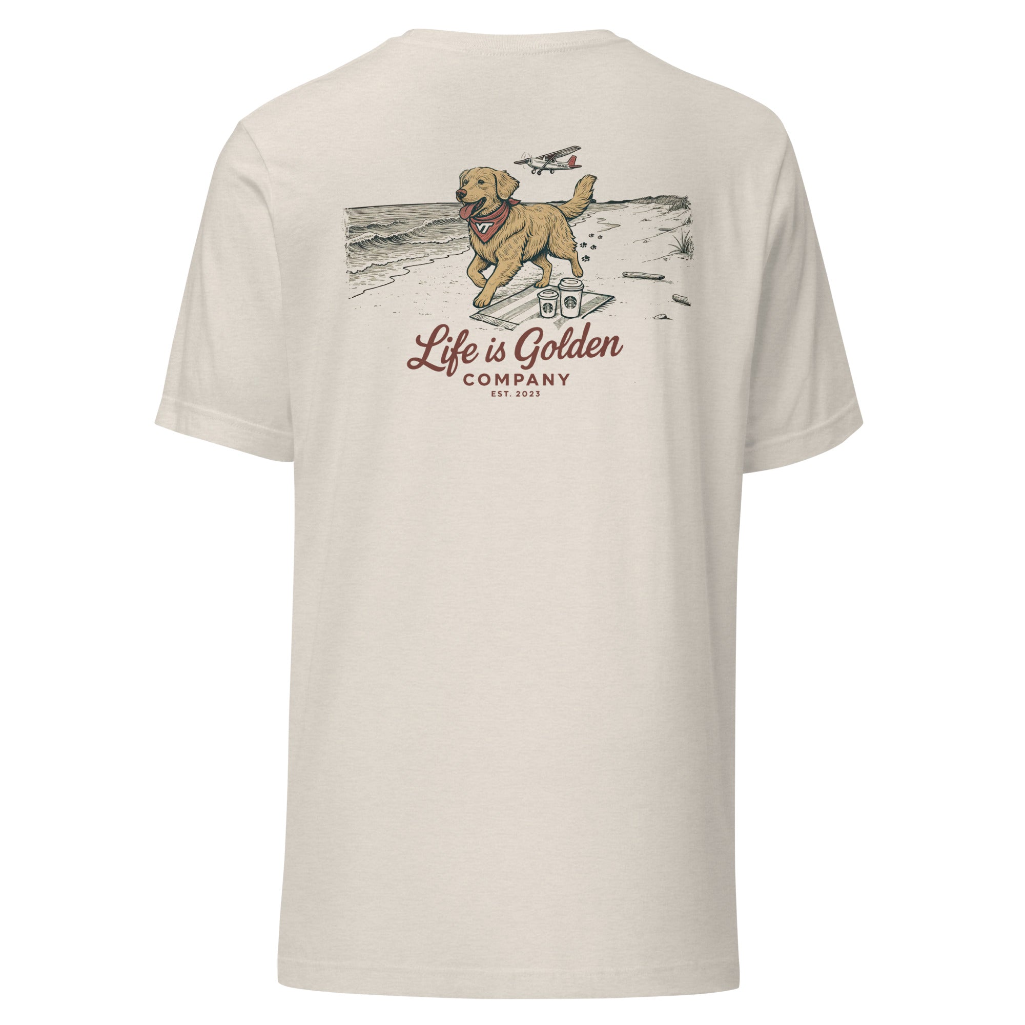 VT Beach Run Tee