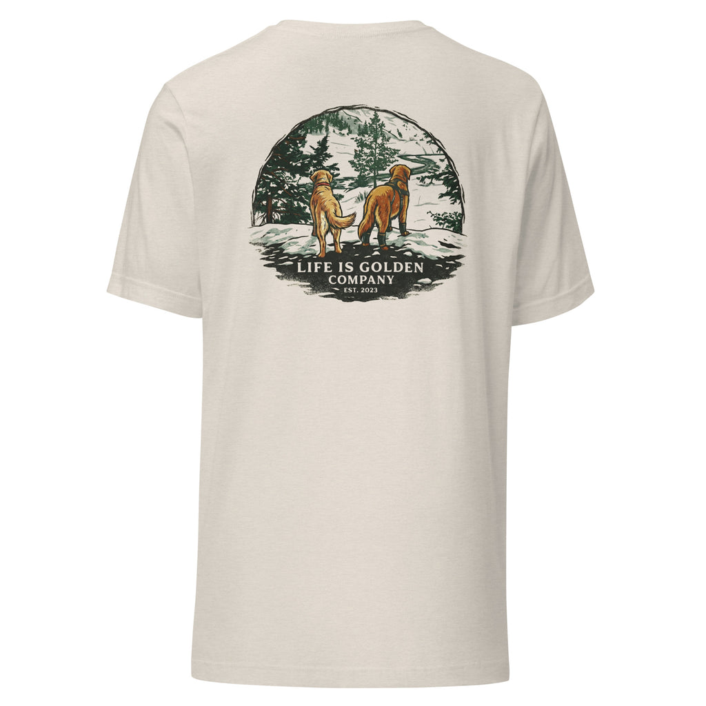 Where the Snow Leads Unisex Tee