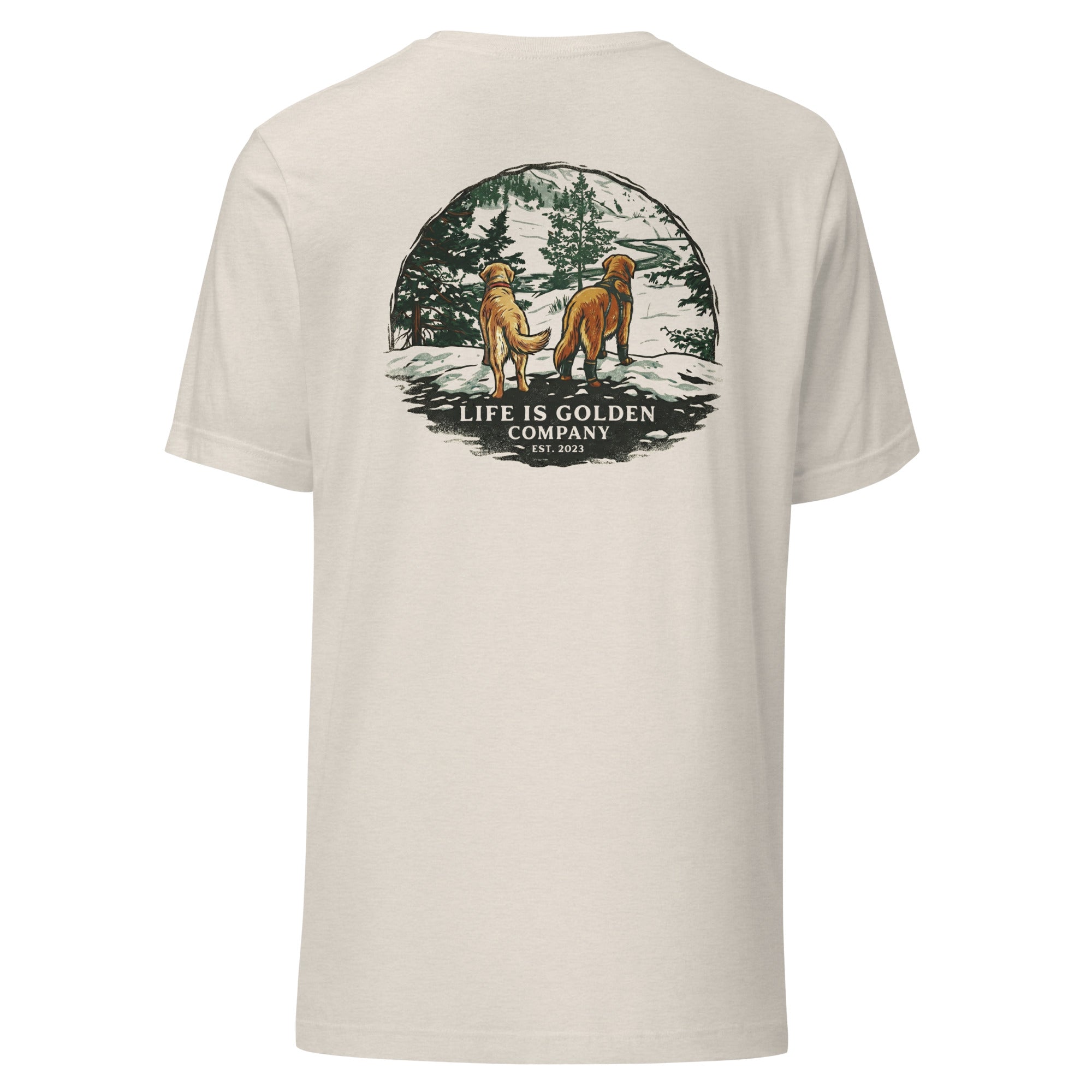 Where the Snow Leads Unisex Tee