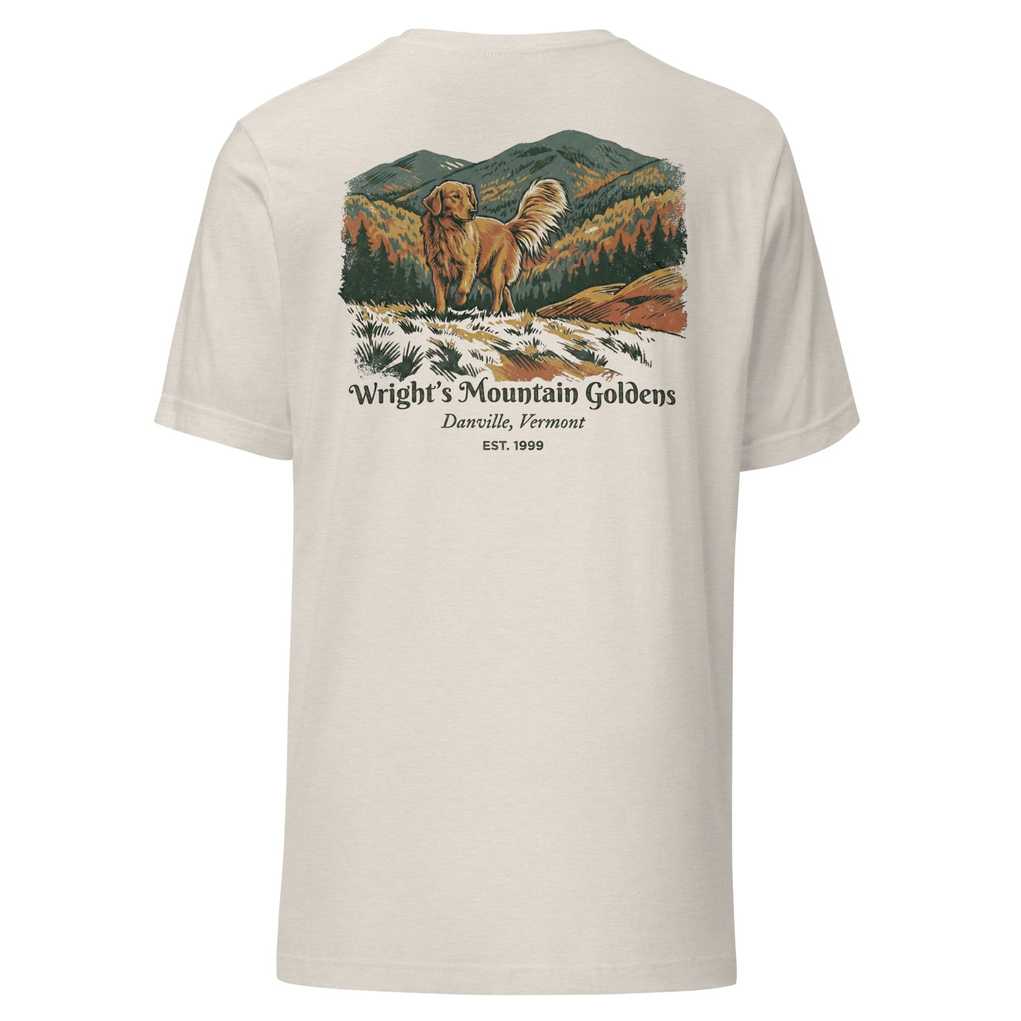 Wright's Mountain Goldens Unisex Tee