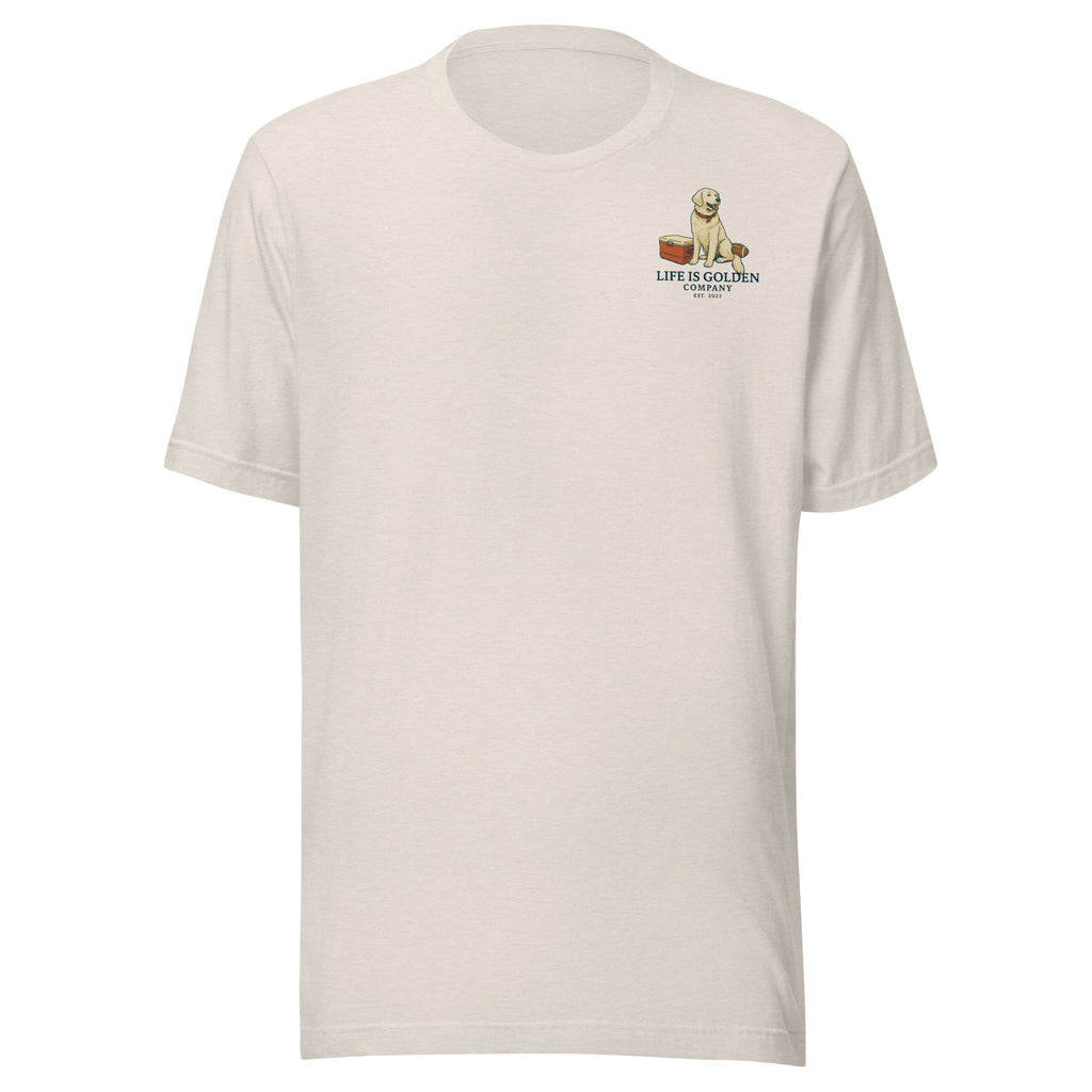 Game Day Tee - English Cream Golden Retriever Edition