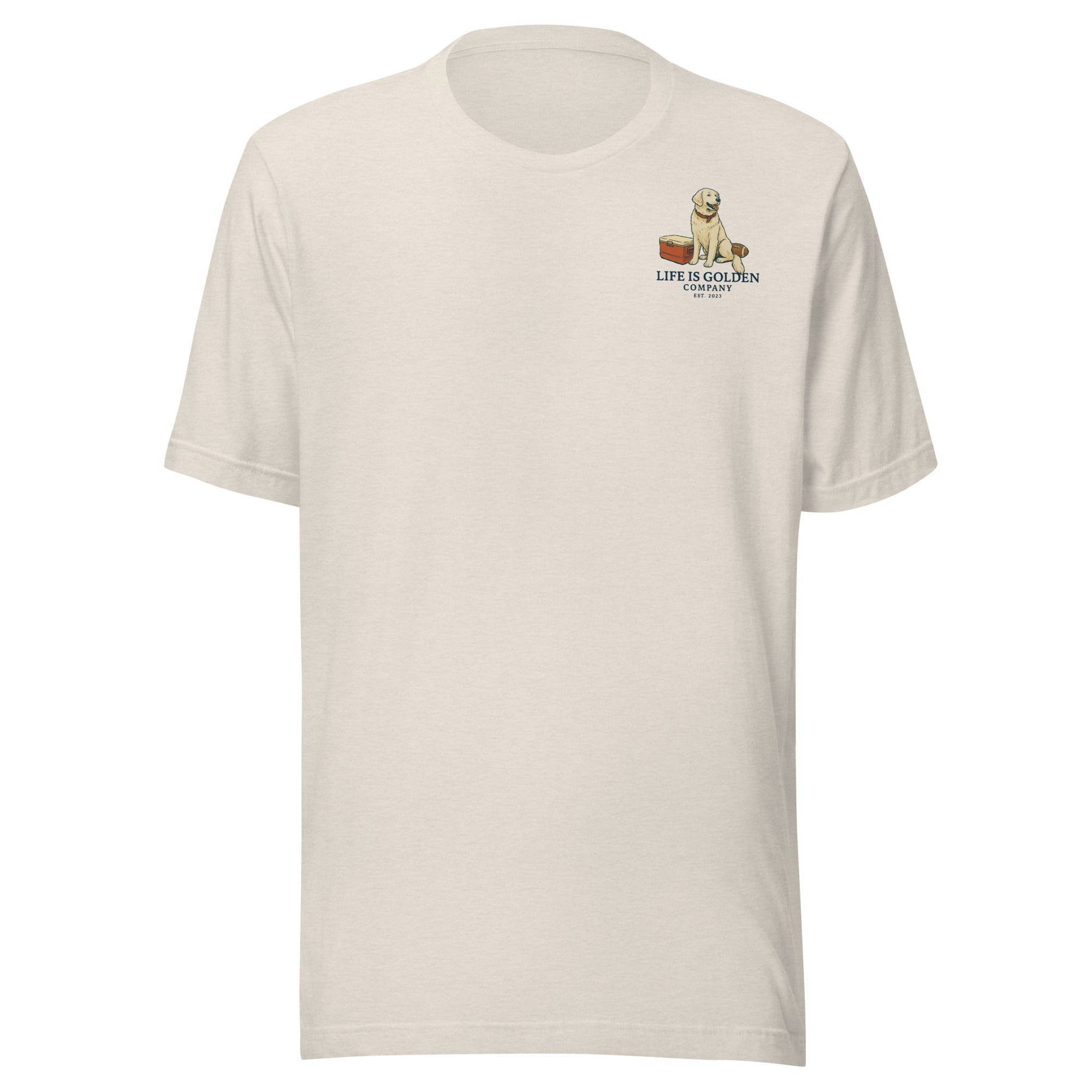 Game Day Tee - English Cream Golden Retriever Edition