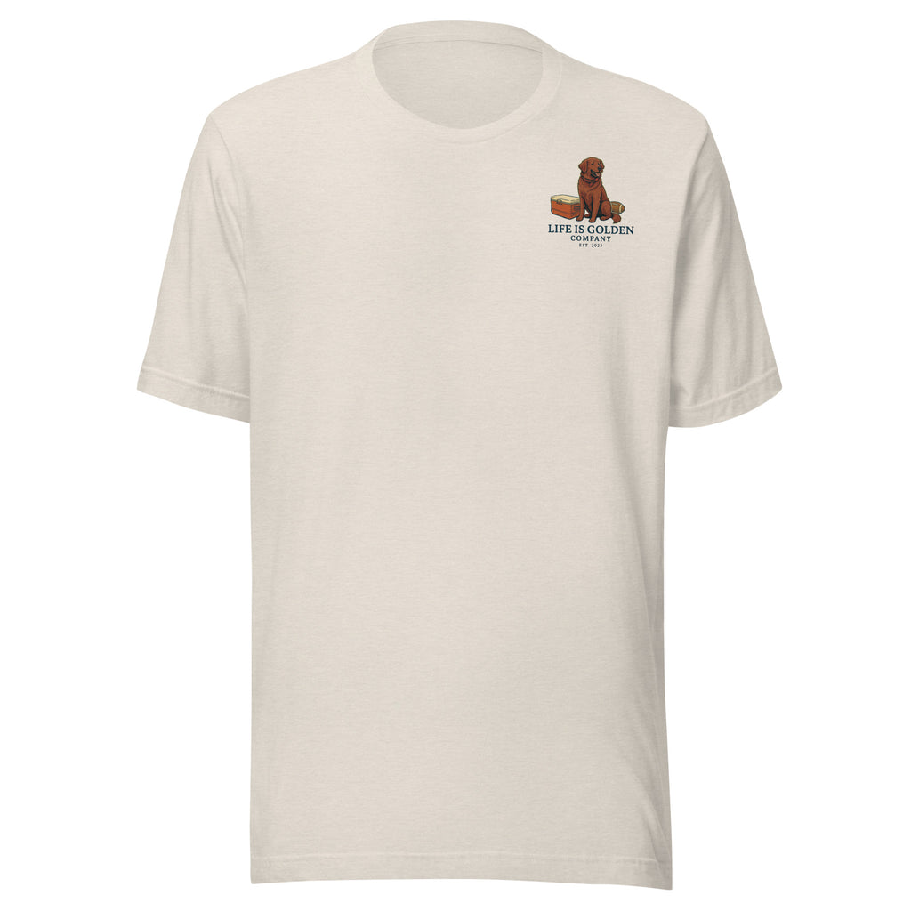 Game Day Tee - Red Golden Retriever Edition