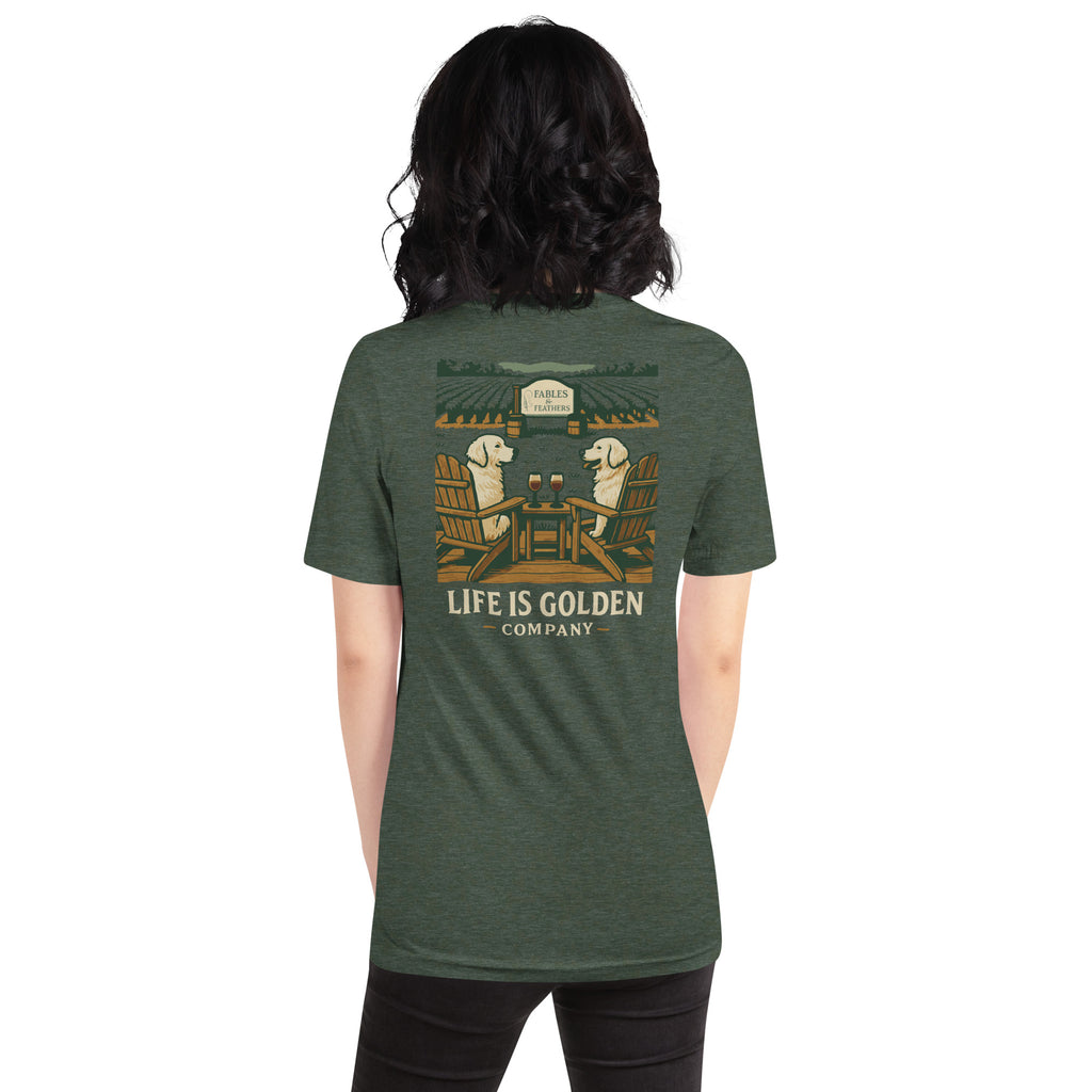 Paws &amp; Pinot Tee