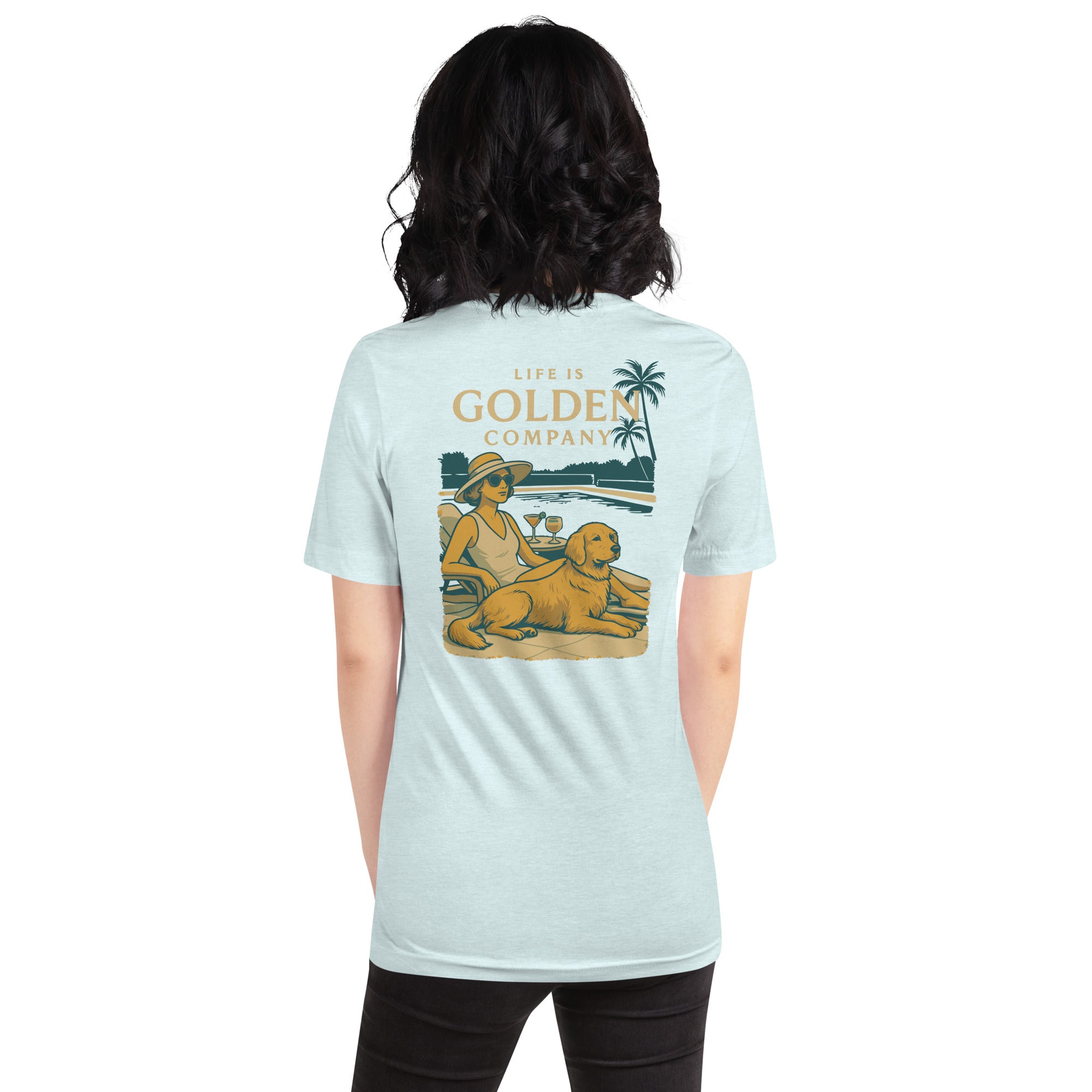Easy Like Golden Sunday Tee
