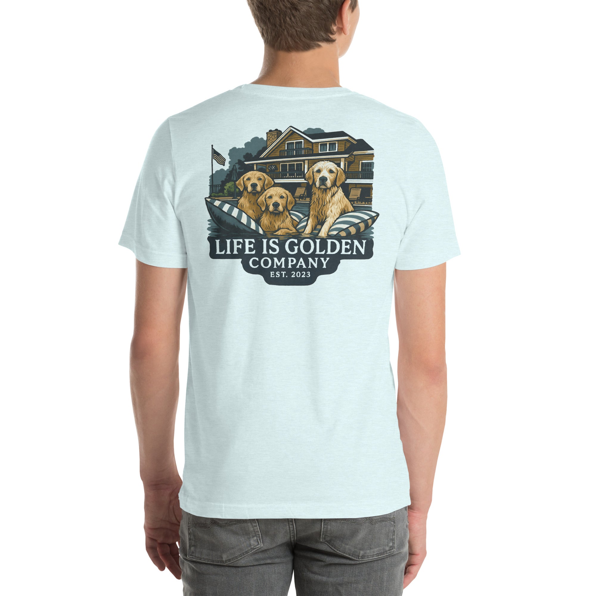 Three Afloat Custom Tee
