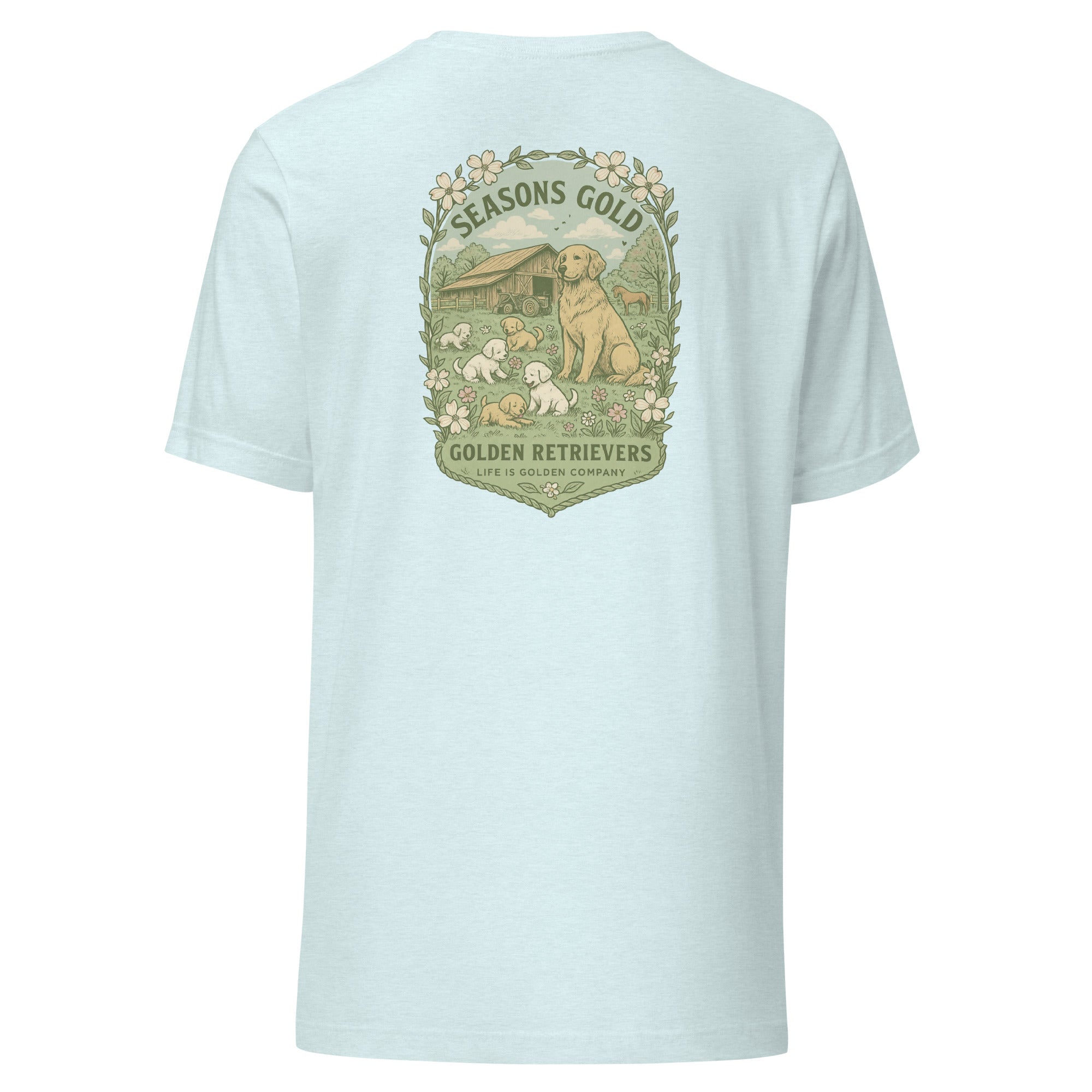 Seasons Gold Spring Unisex t-shirt