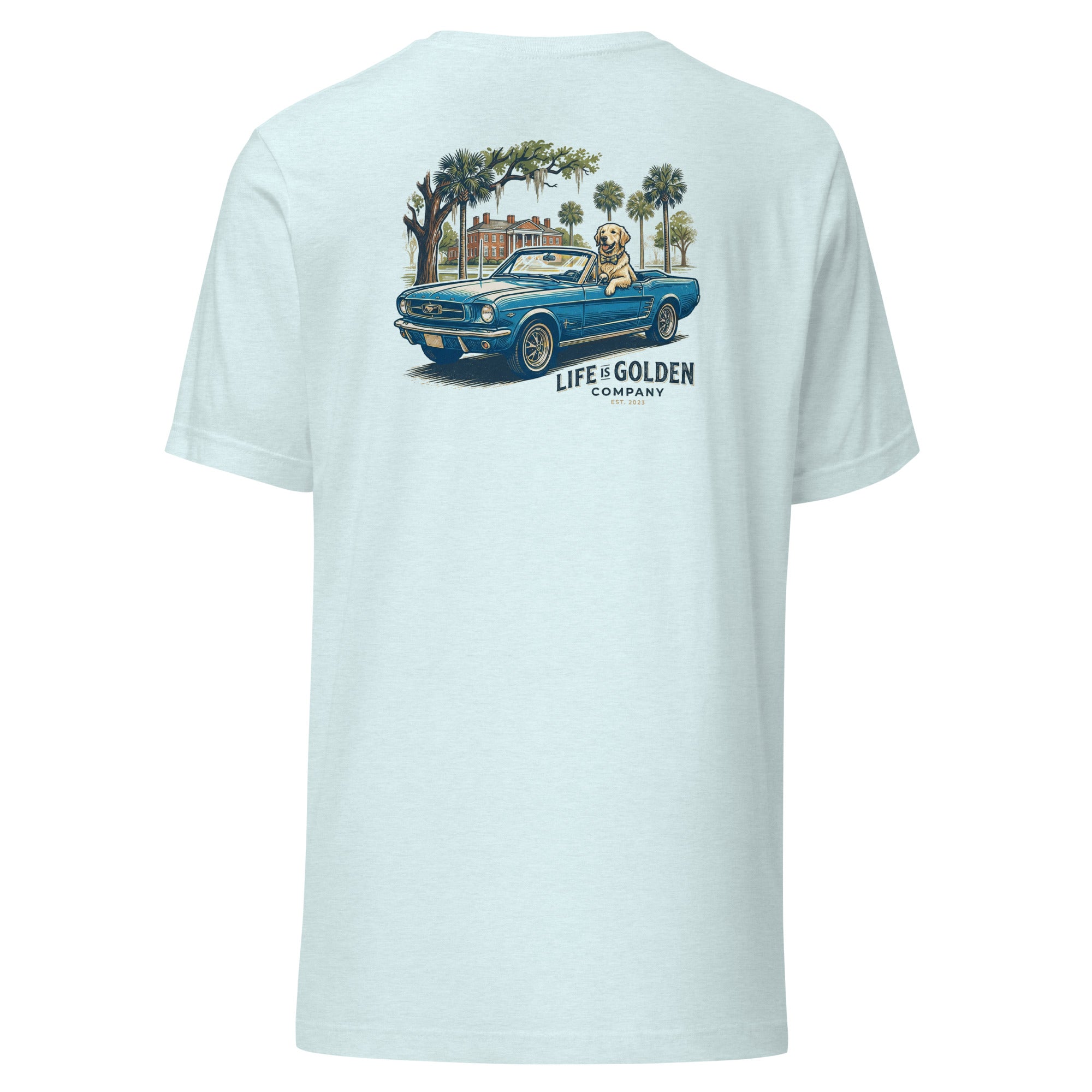 Electric Blue Cruise Unisex Tee