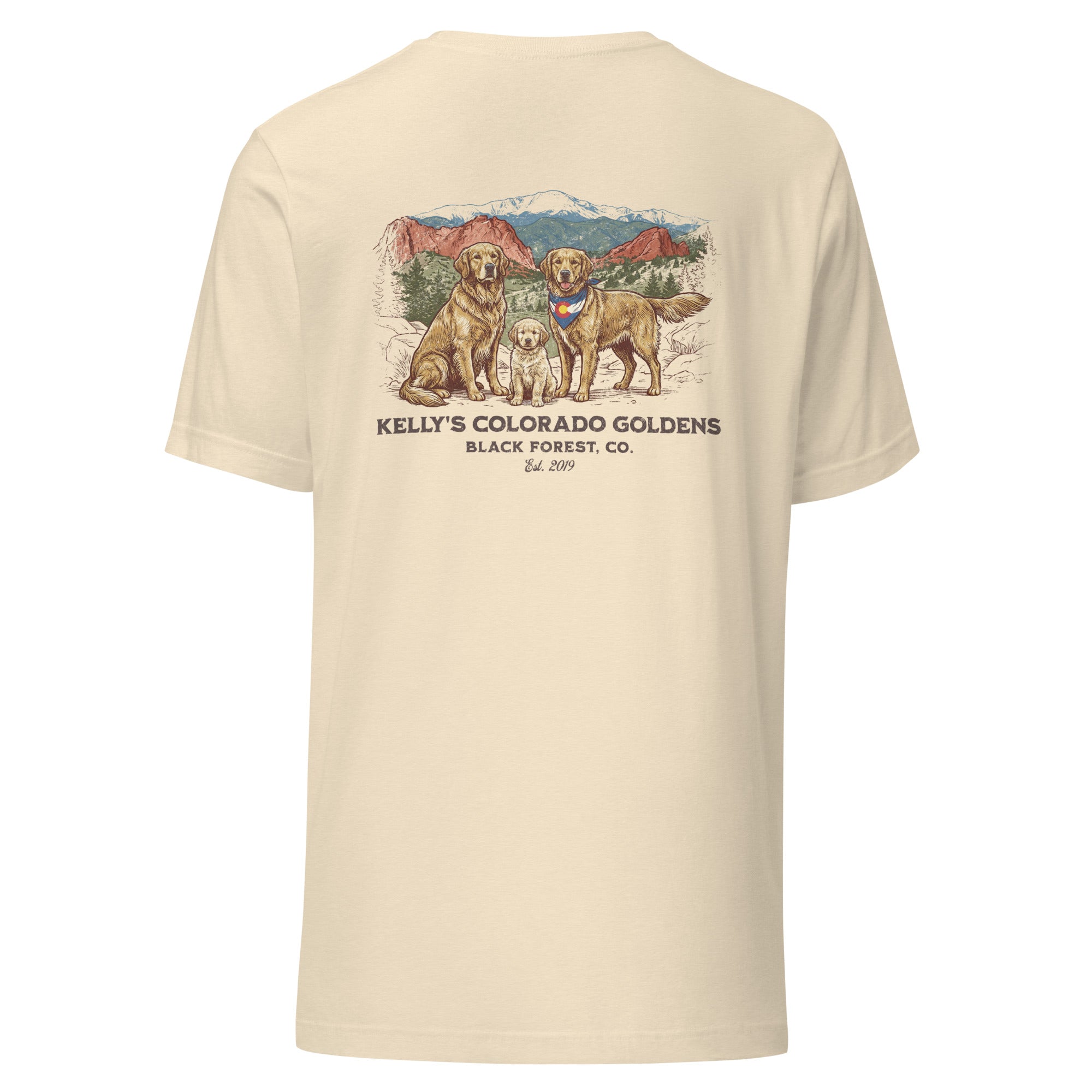 Kelly's CO Goldens Unisex Tee