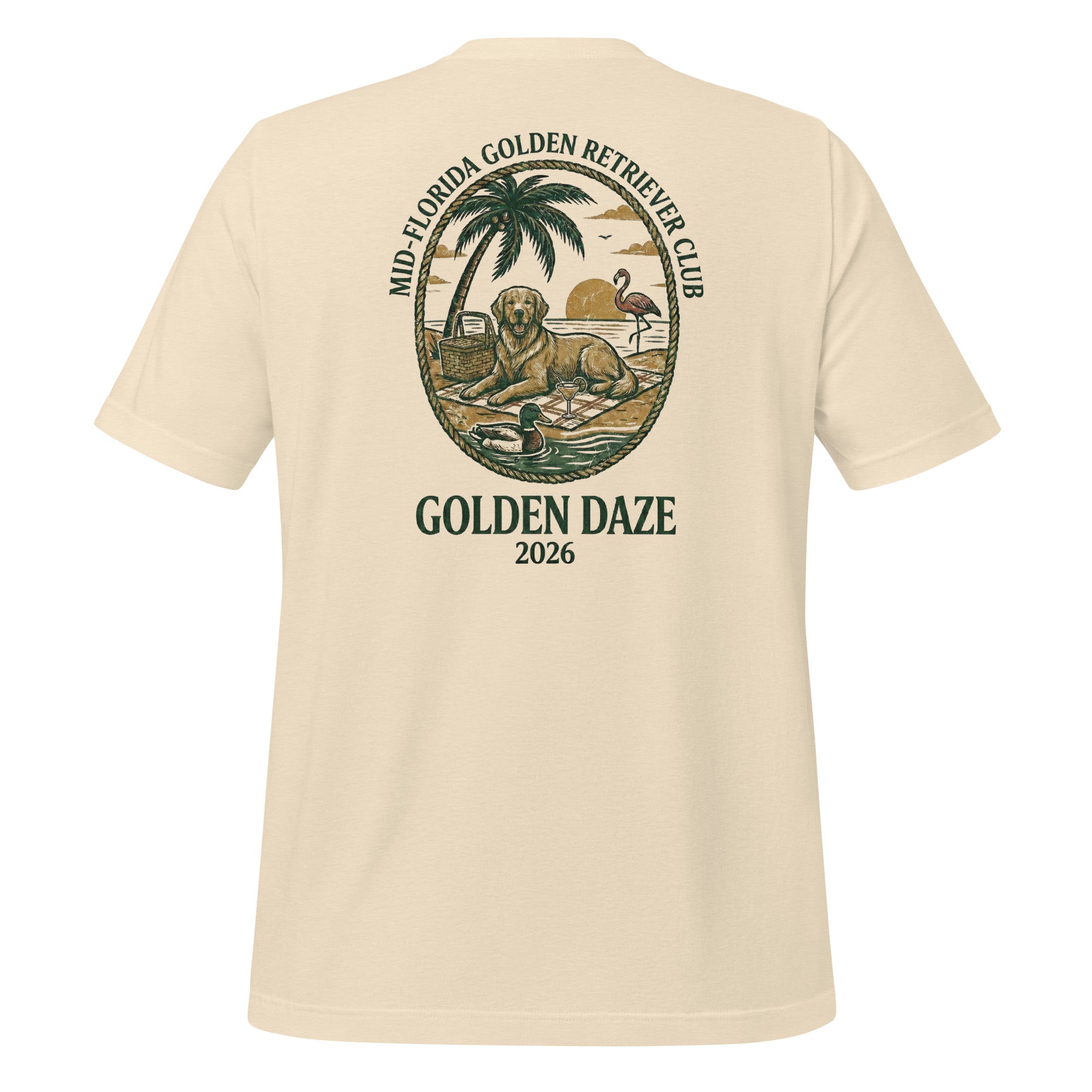 Golden Daze Beach Daze Unisex Tee