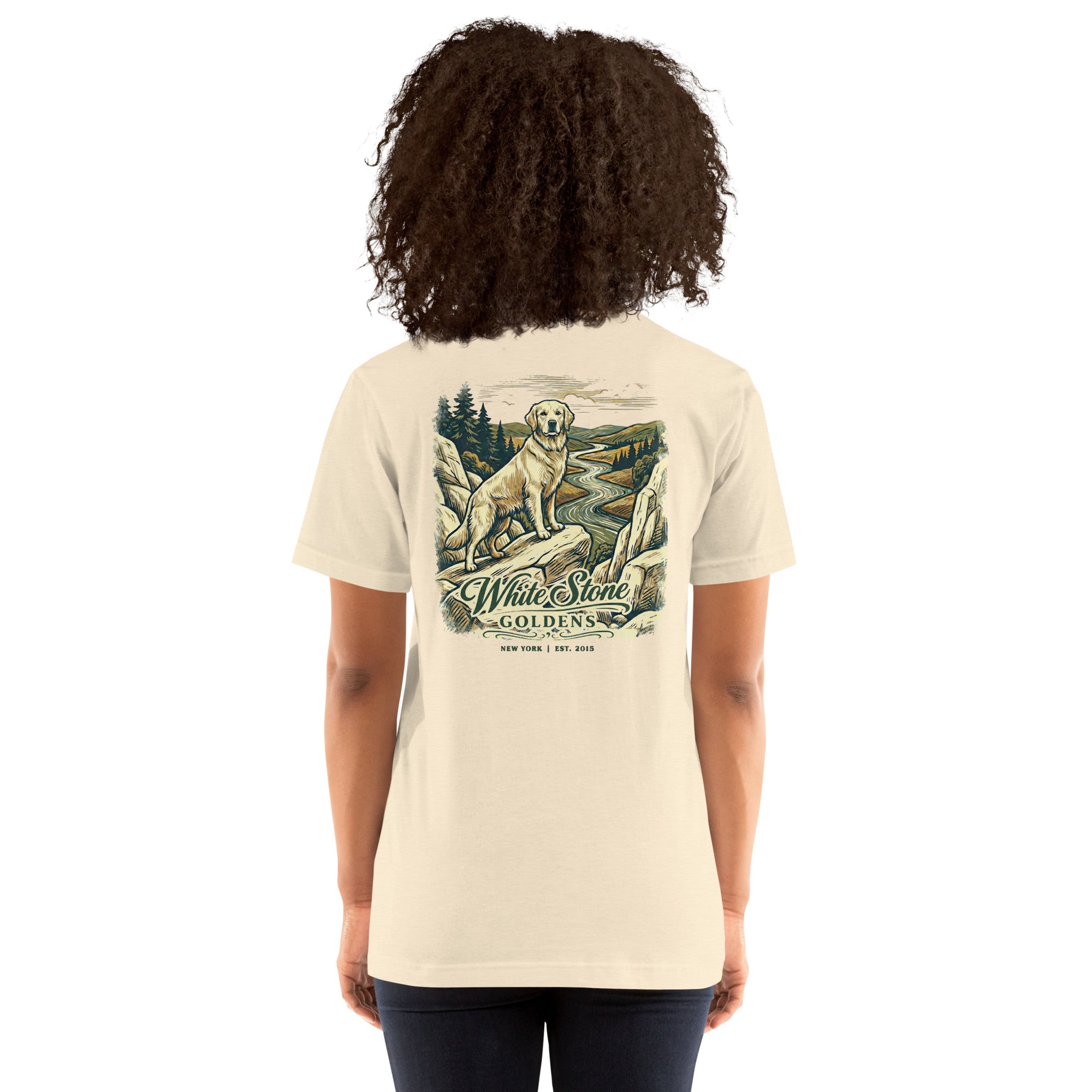 White Stone Goldens Unisex Tee
