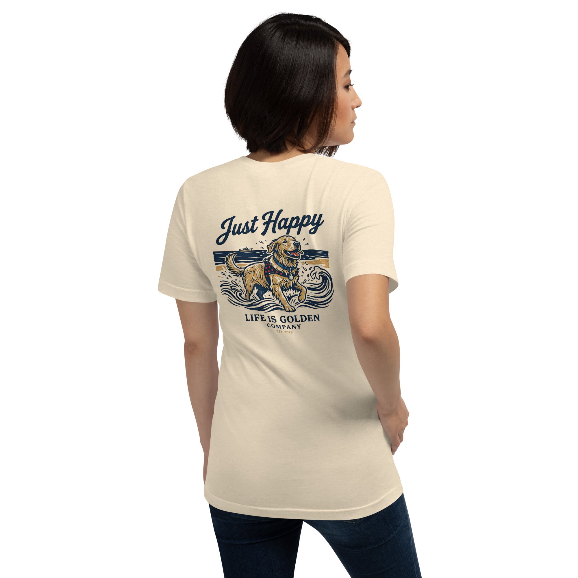 Just Happy Unisex Tee