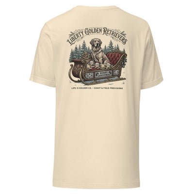Liberty Goldens Christmas Unisex Tee