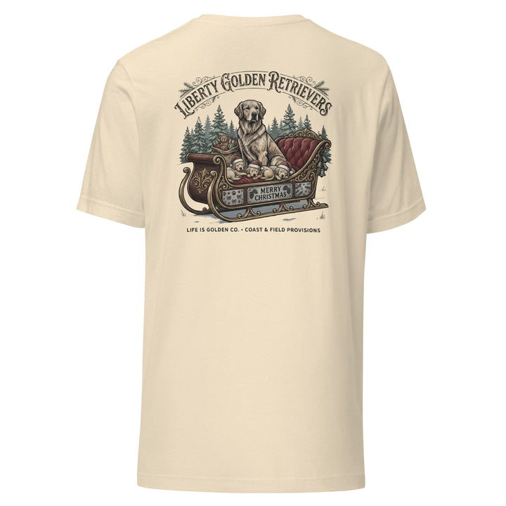 Liberty Goldens Christmas Unisex Tee