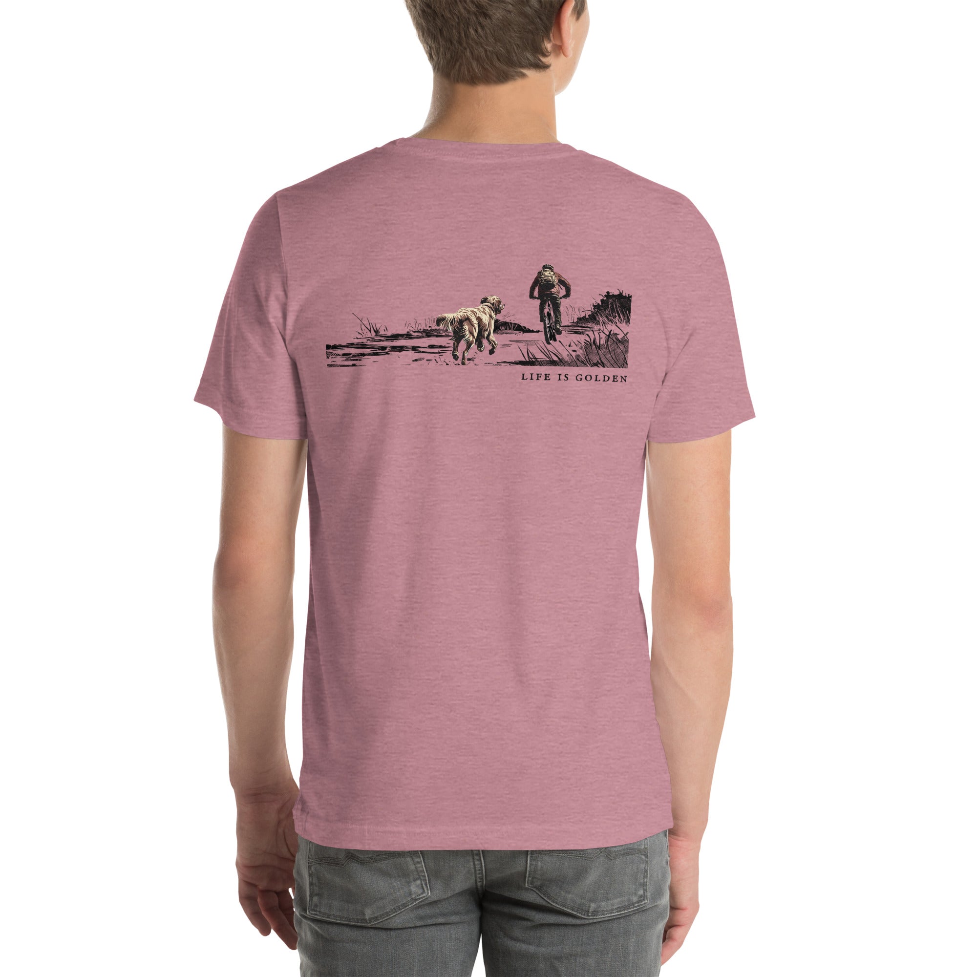 Golden Trail Dog Tee