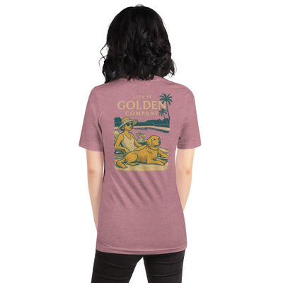 Easy Like Golden Sunday Tee