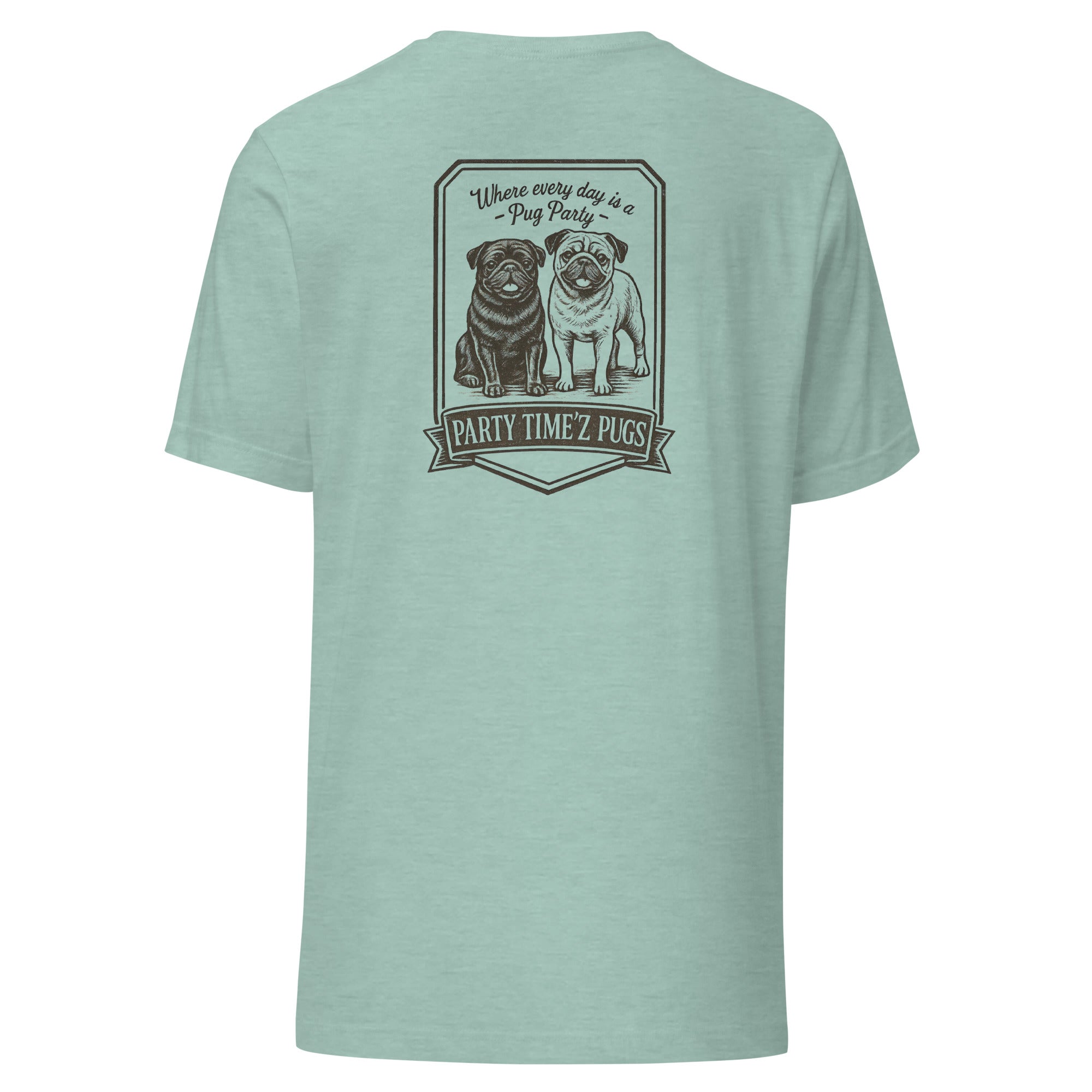 Party Time'Z Pugs Unisex t-shirt