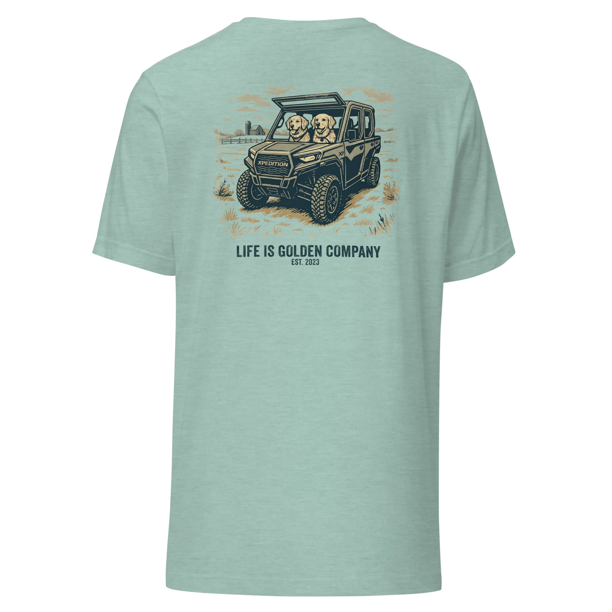 Side by Side Crew Unisex Tee