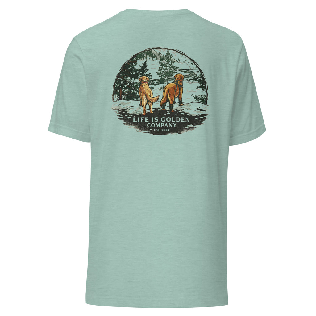 Where the Snow Leads Unisex Tee
