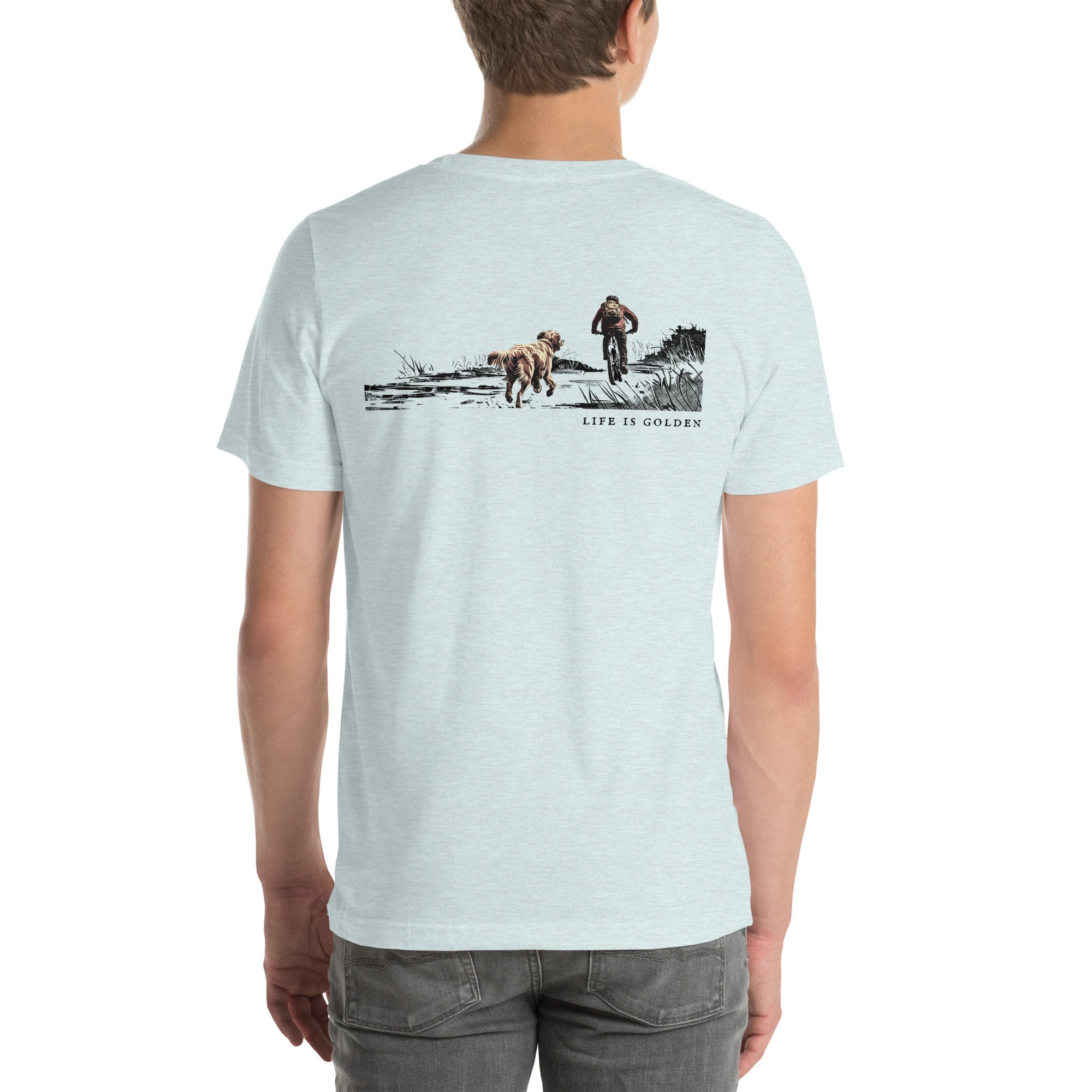 Golden Trail Dog Tee