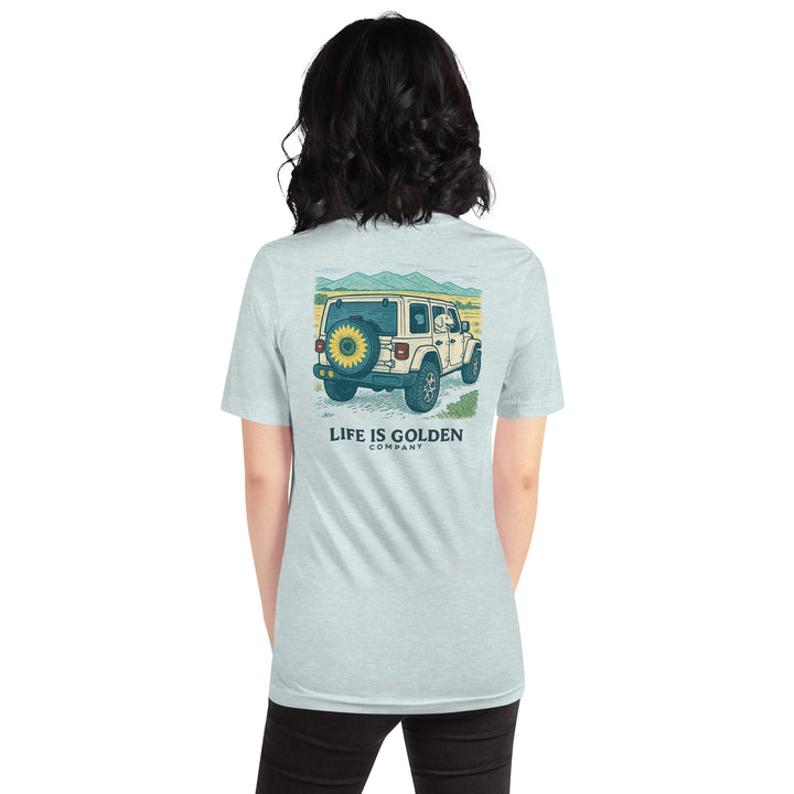 Sunflower Jeep Tee
