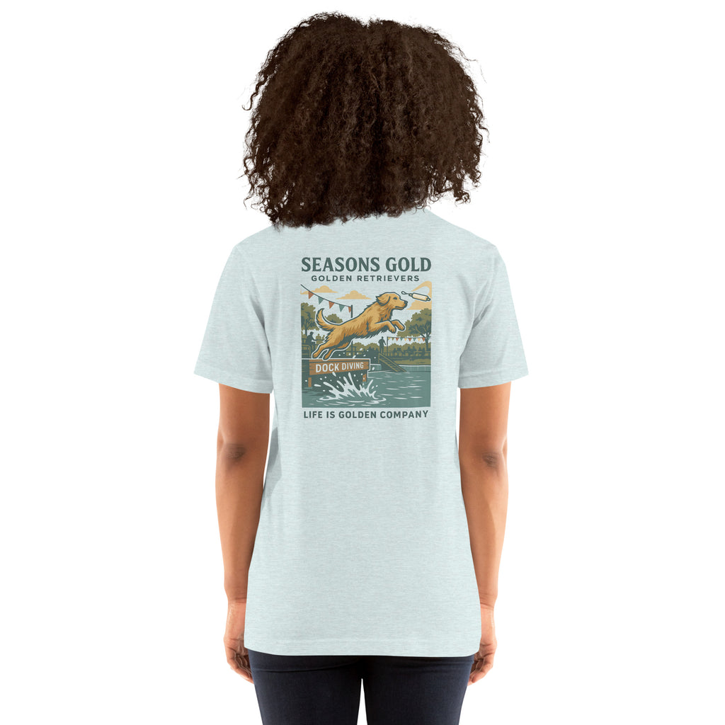 Seasons Gold Summer Unisex t-shirt