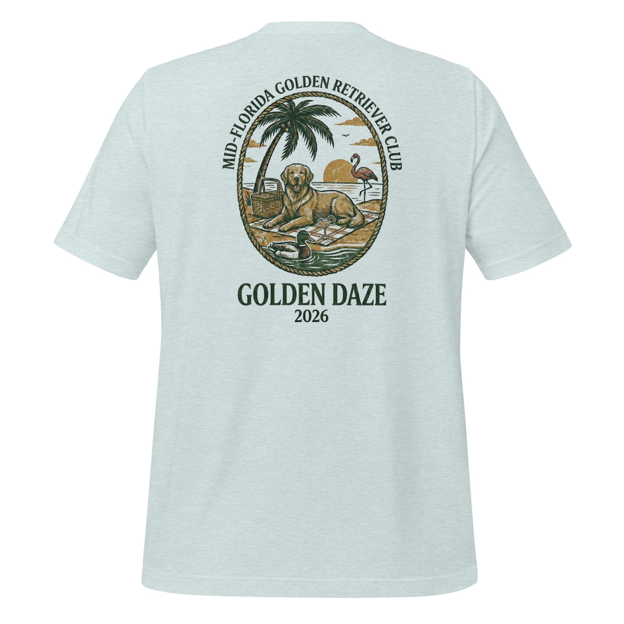 Golden Daze Beach Daze Unisex Tee