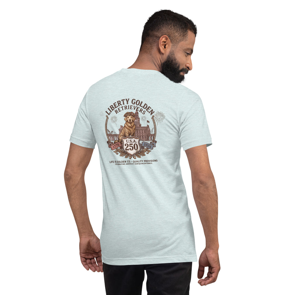 Liberty Goldens Semiquincentennial Unisex Tee