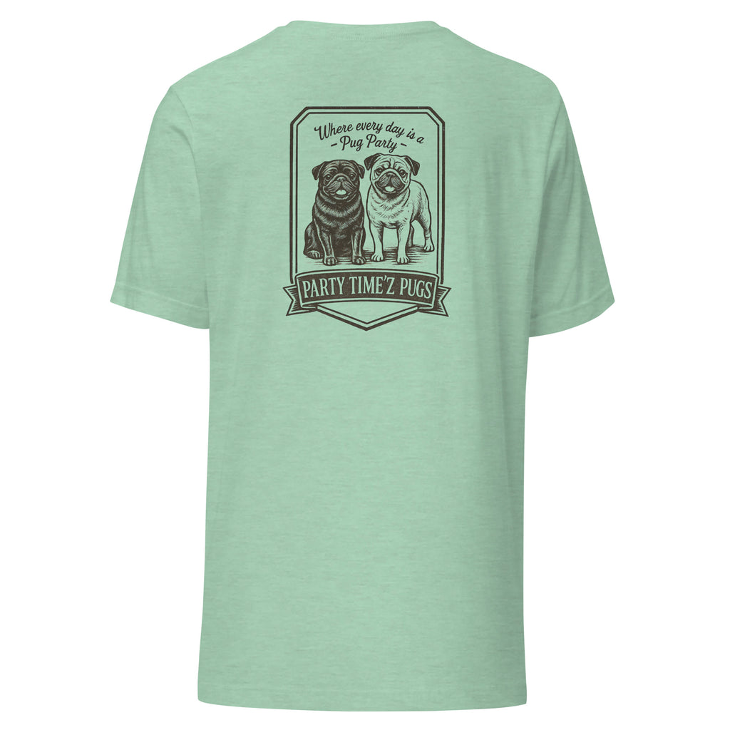 Party Time'Z Pugs Unisex t-shirt
