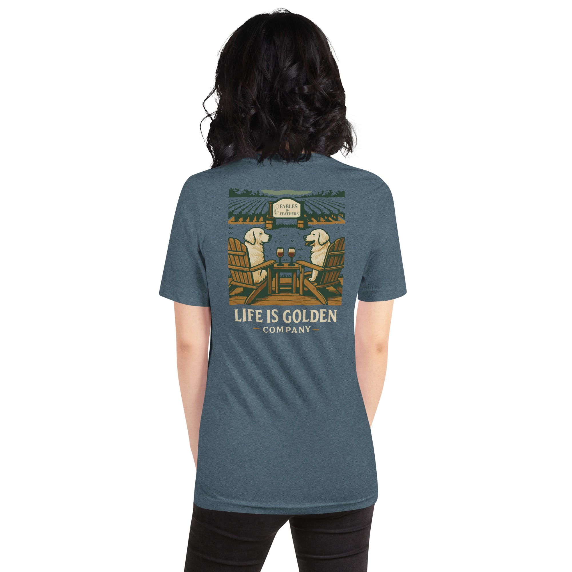 Paws &amp; Pinot Tee