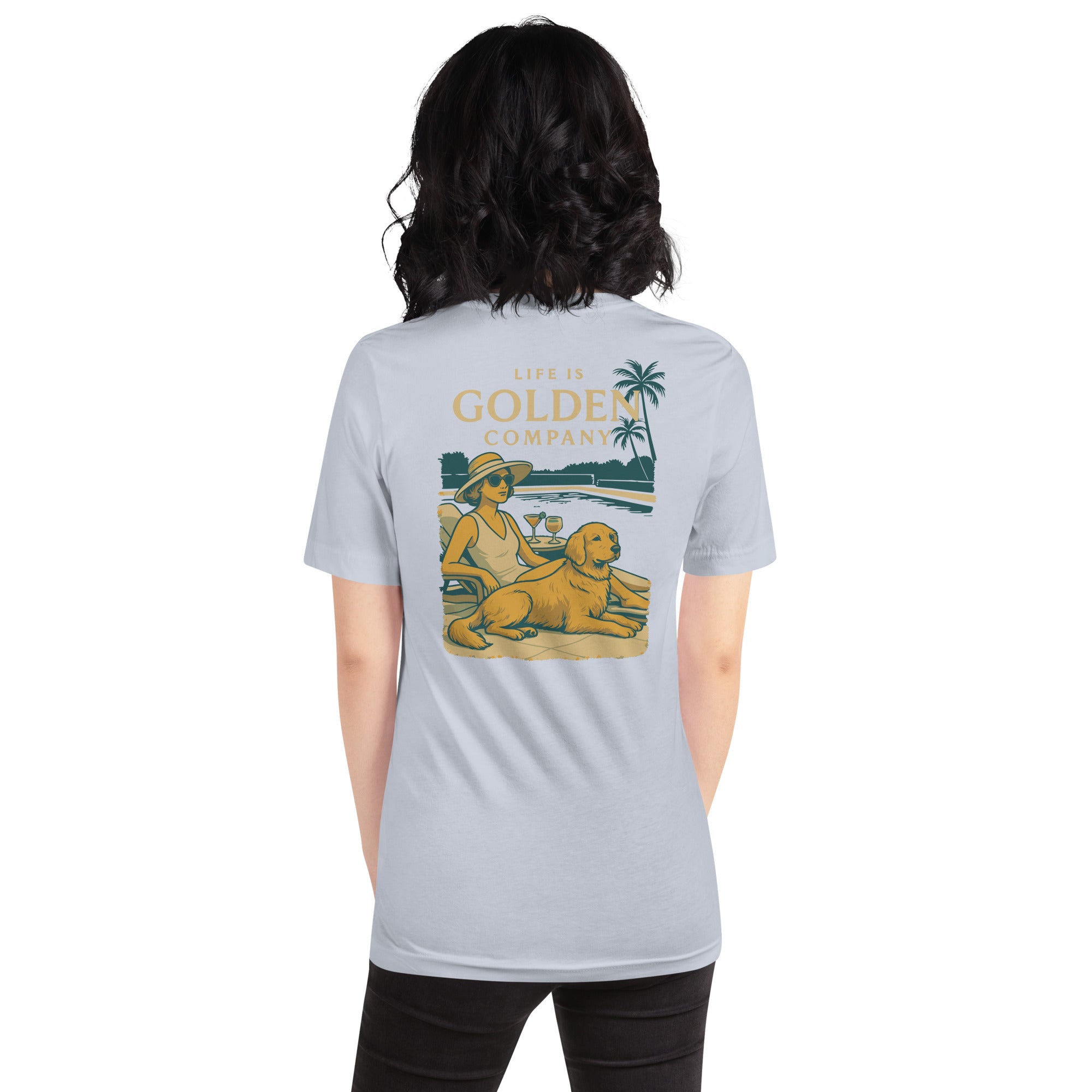 Easy Like Golden Sunday Tee