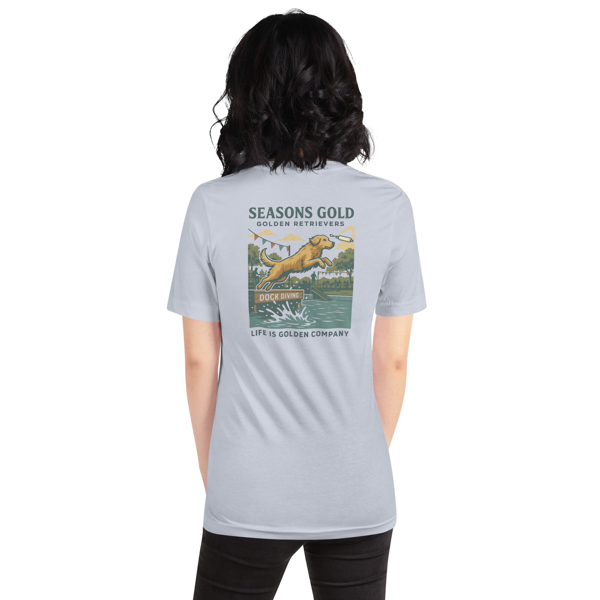 Seasons Gold Summer Unisex t-shirt