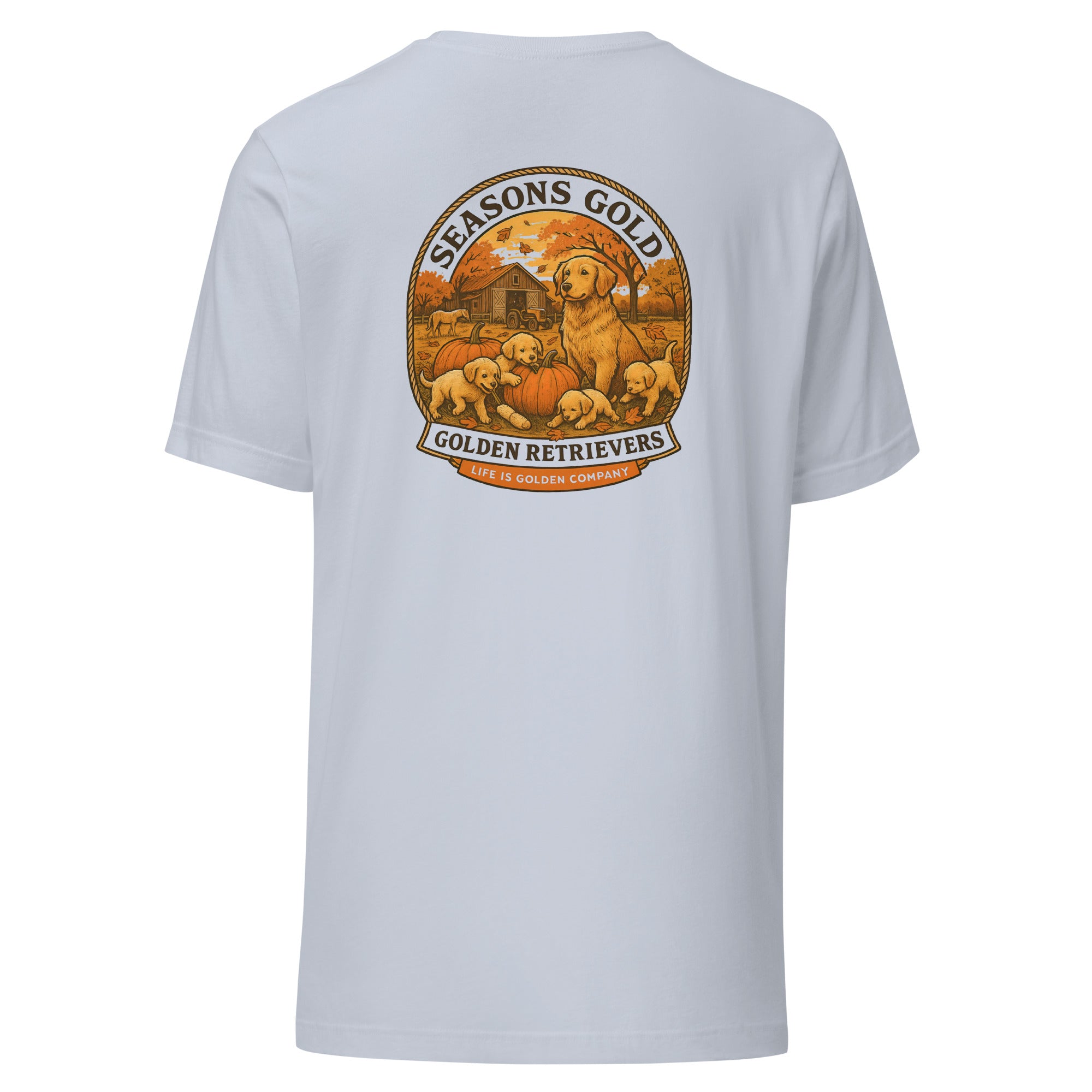 Seasons Gold Autumn Unisex t-shirt
