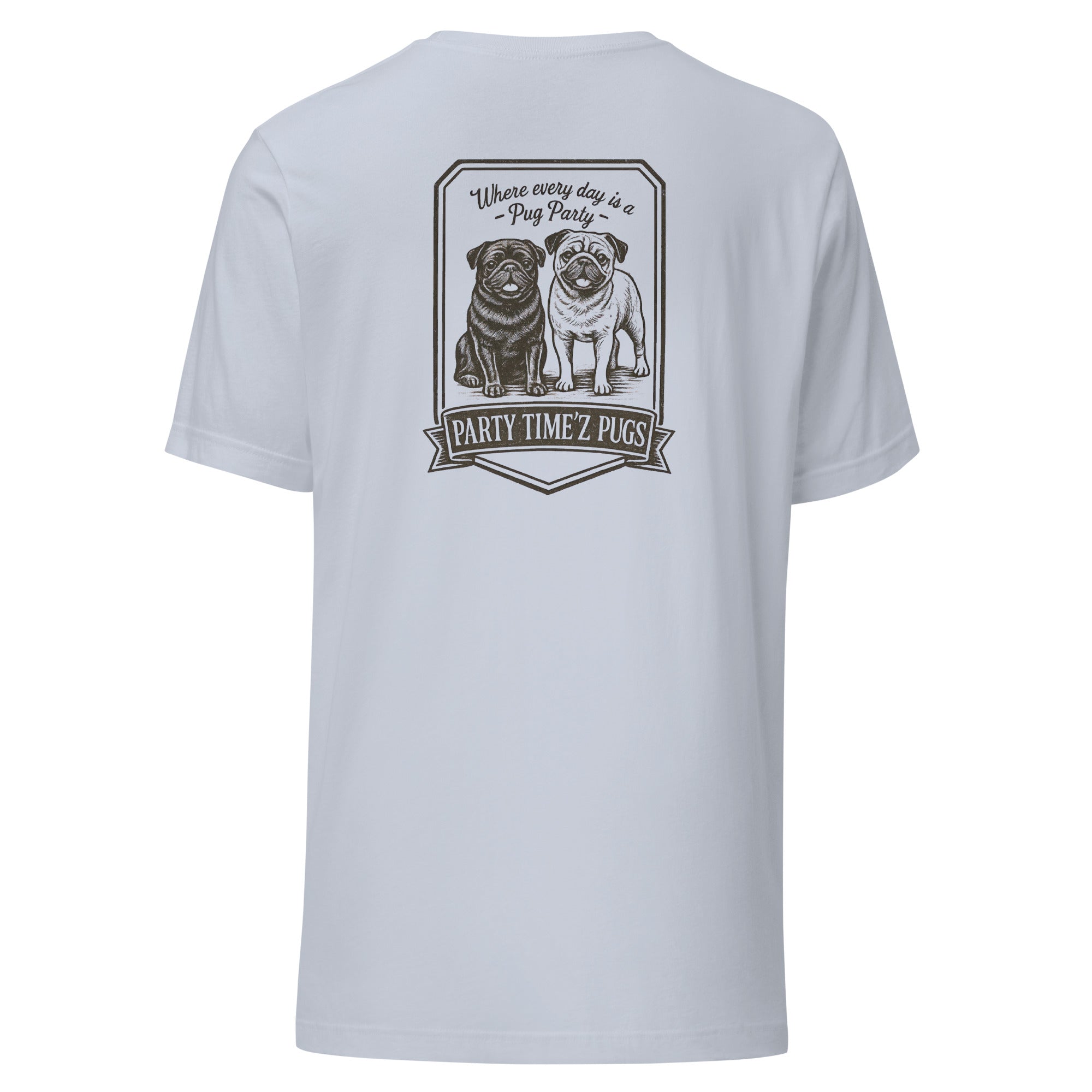 Party Time'Z Pugs Unisex t-shirt