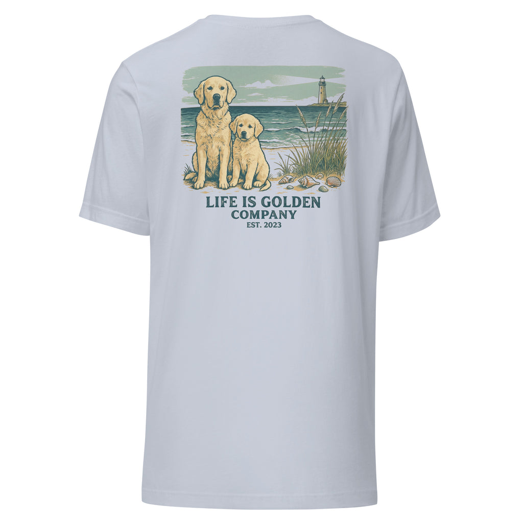 Beach Day Pups Unisex t-shirt