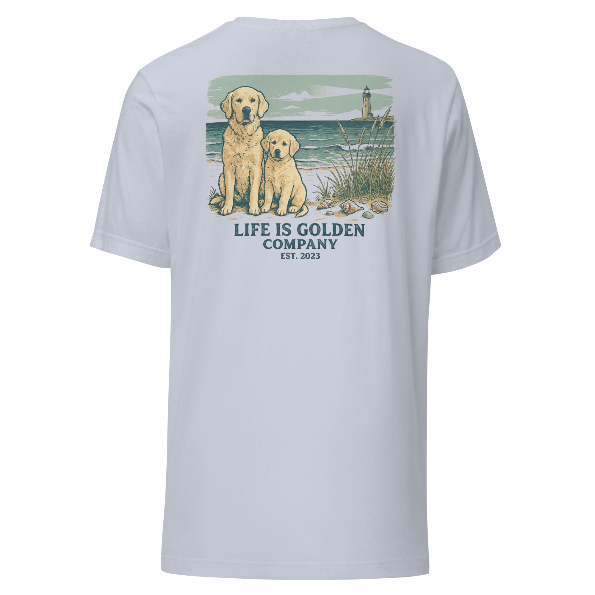 Beach Day Pups Unisex t-shirt
